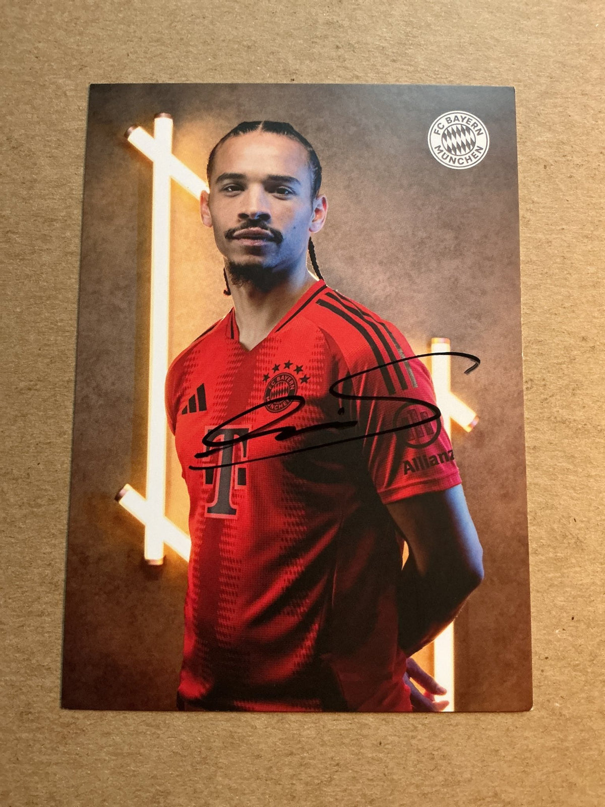 Leroy Sané, Germany 🇩🇪 FC Bayern München 2024/25 hand signed - Autographs-World