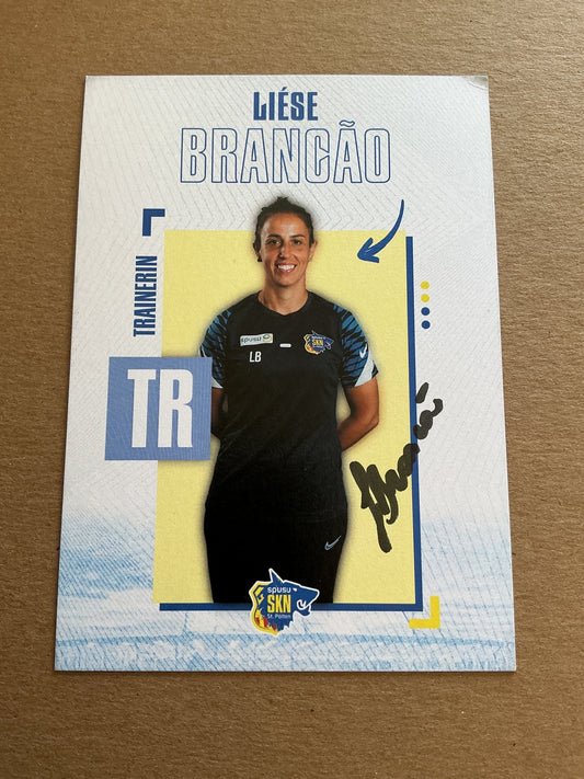 Liese Brancao, Brazil 🇧🇷 SKN St. Pölten 2023/24 hand signed - Autographs-World