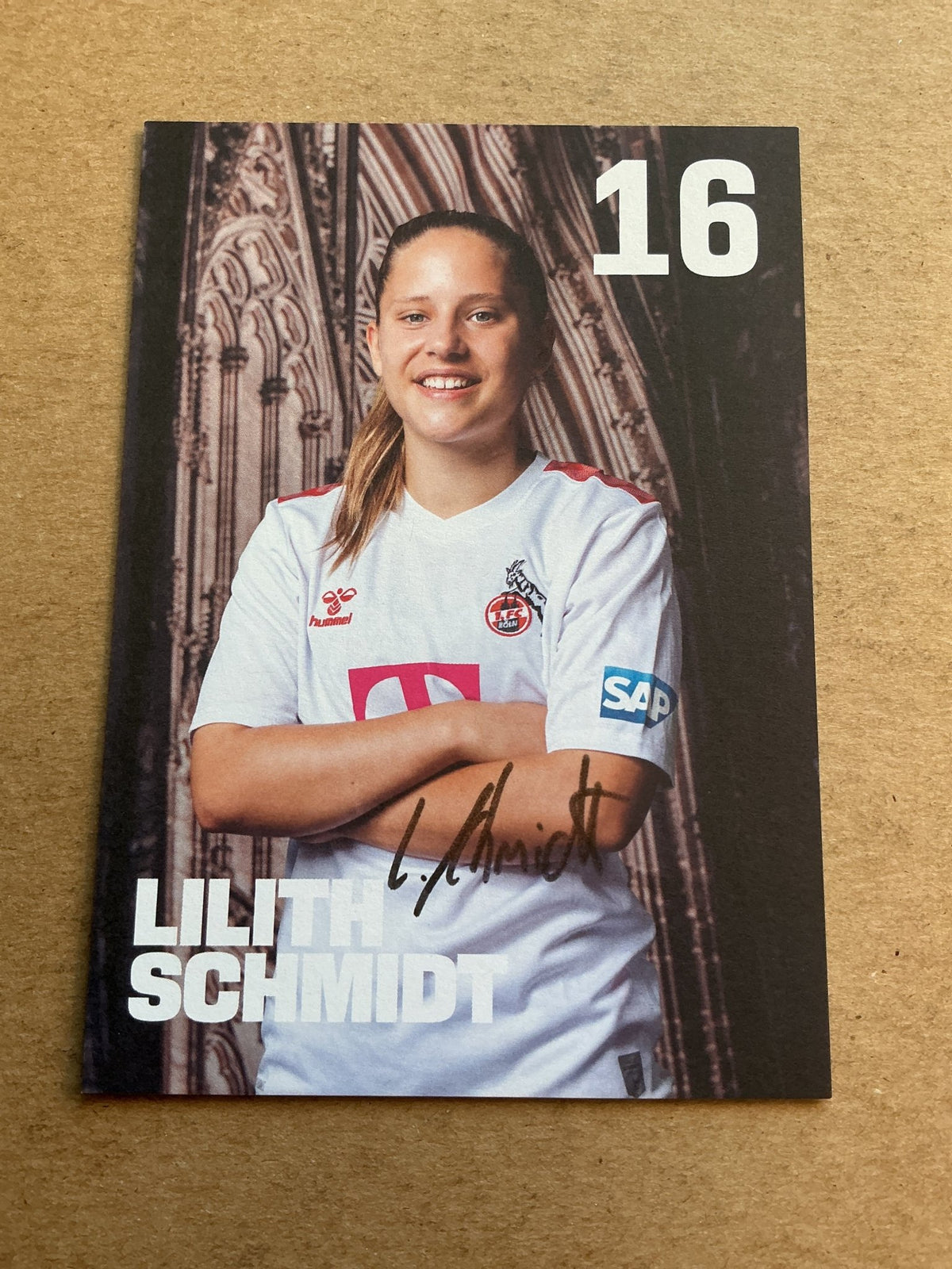 Lilith Schmidt, Germany 🇩🇪 1.FC Köln 2023/24 hand signed - Autographs-World