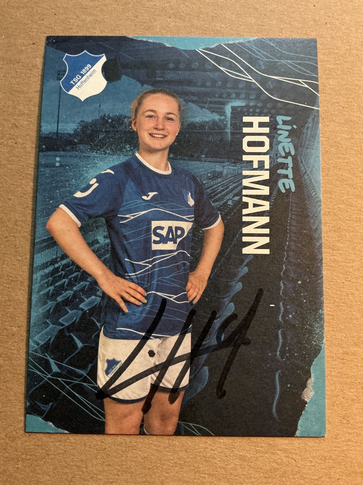Linette Hofmann, Germany 🇩🇪 TSG 1899 Hoffenheim 2022/23 hand signed - Autographs-World