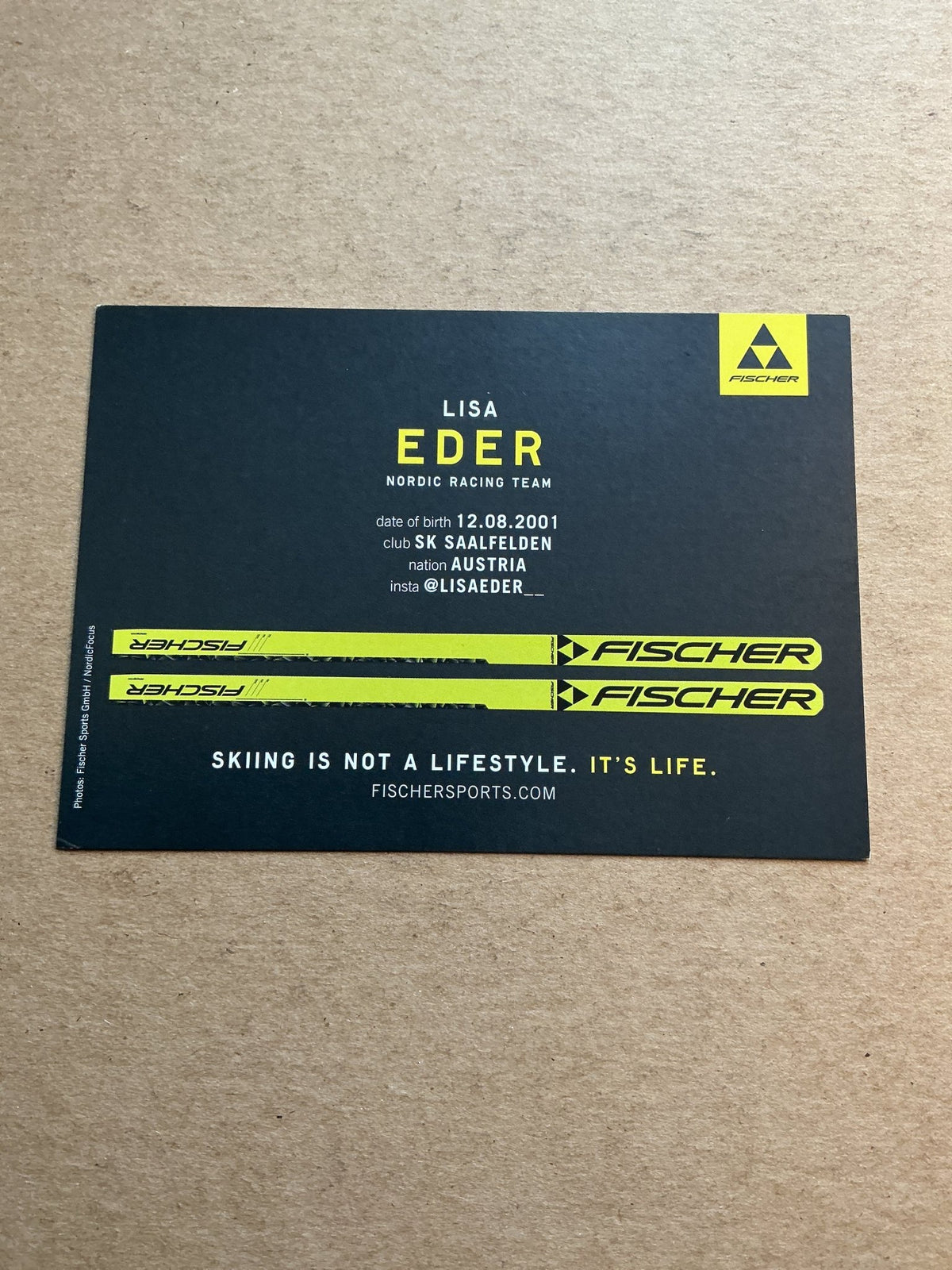 Lisa Eder, Austria 🇦🇹 Ski Jump Winter Sports 2024/25 hand signed - Autographs-World