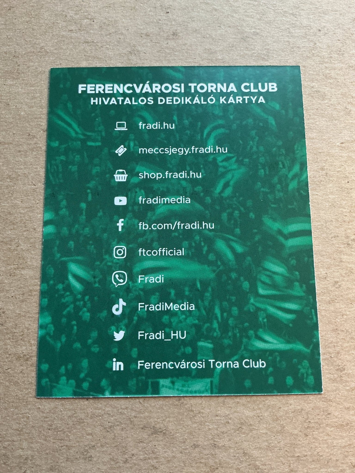 Lóránd Pászka, Hungary 🇭🇺 Ferencváros 2022/23 hand signed - Autographs-World