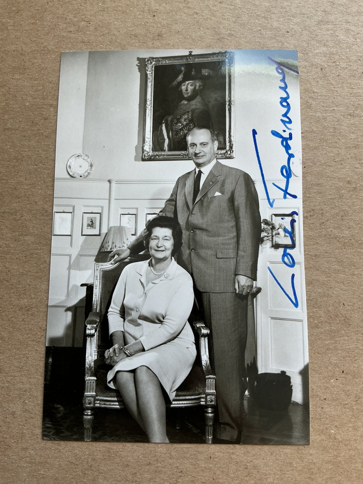 Louis Ferdinand, Germany 🇩🇪 Prince of Prussia Other hand signed - Autographs-World