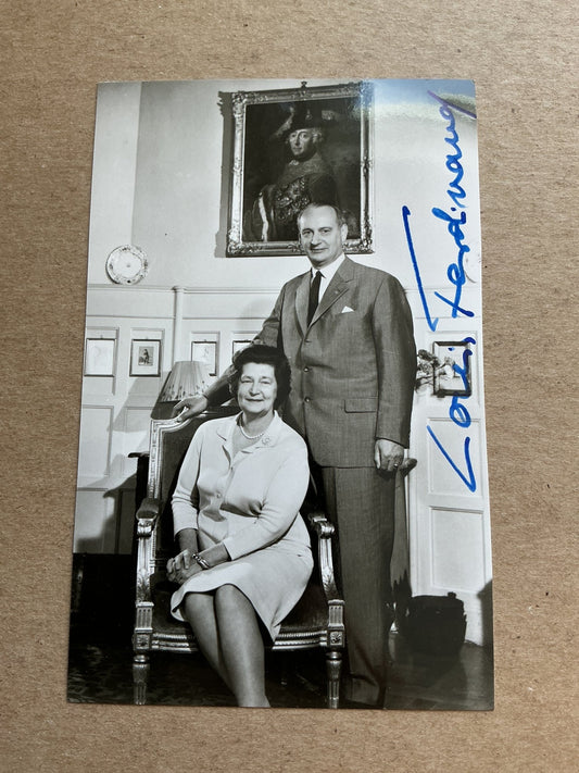 Louis Ferdinand, Germany 🇩🇪 Prince of Prussia Other hand signed - Autographs-World