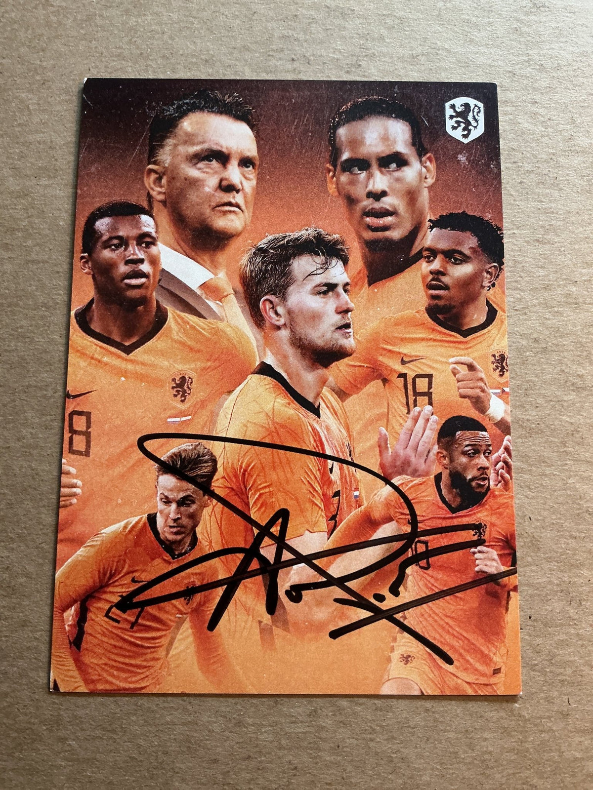 Louis van Gaal, Netherlands 🇳🇱 FIFA World Cup 2022 hand signed - Autographs-World