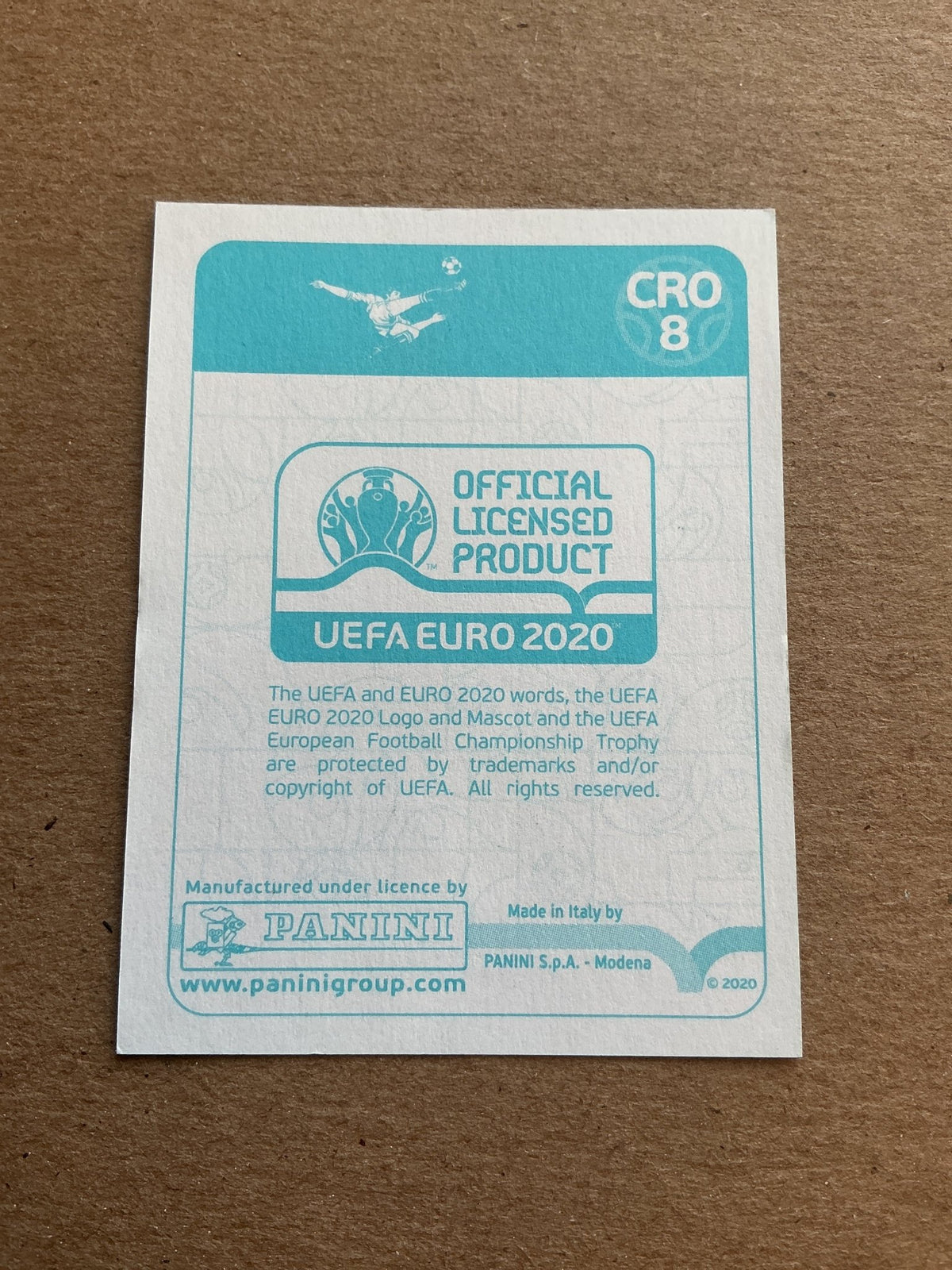 Lovre Kalinić, Croatia 🇭🇷 UEFA Euro 2020 Panini hand signed - Autographs-World