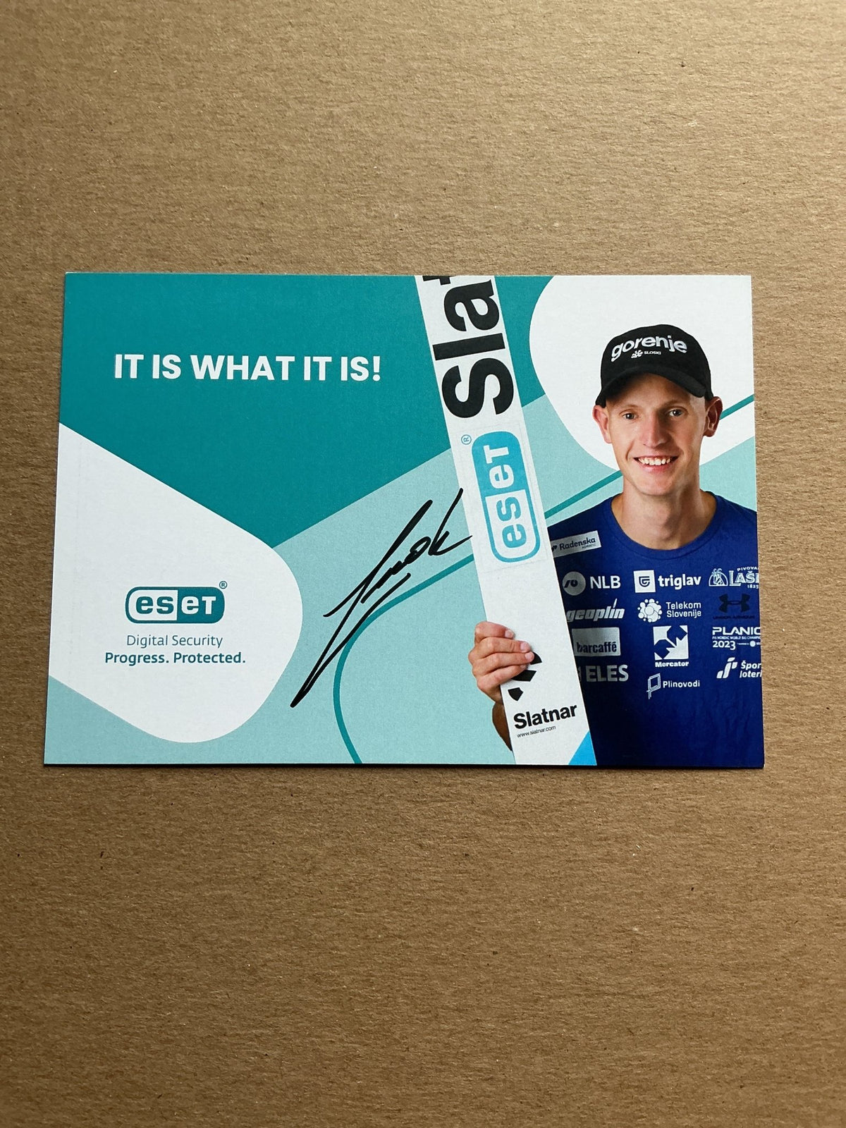 Lovro Kos, Slovenia 🇸🇮 Ski Jumping Winter 2025/26 hand signed - Autographs-World