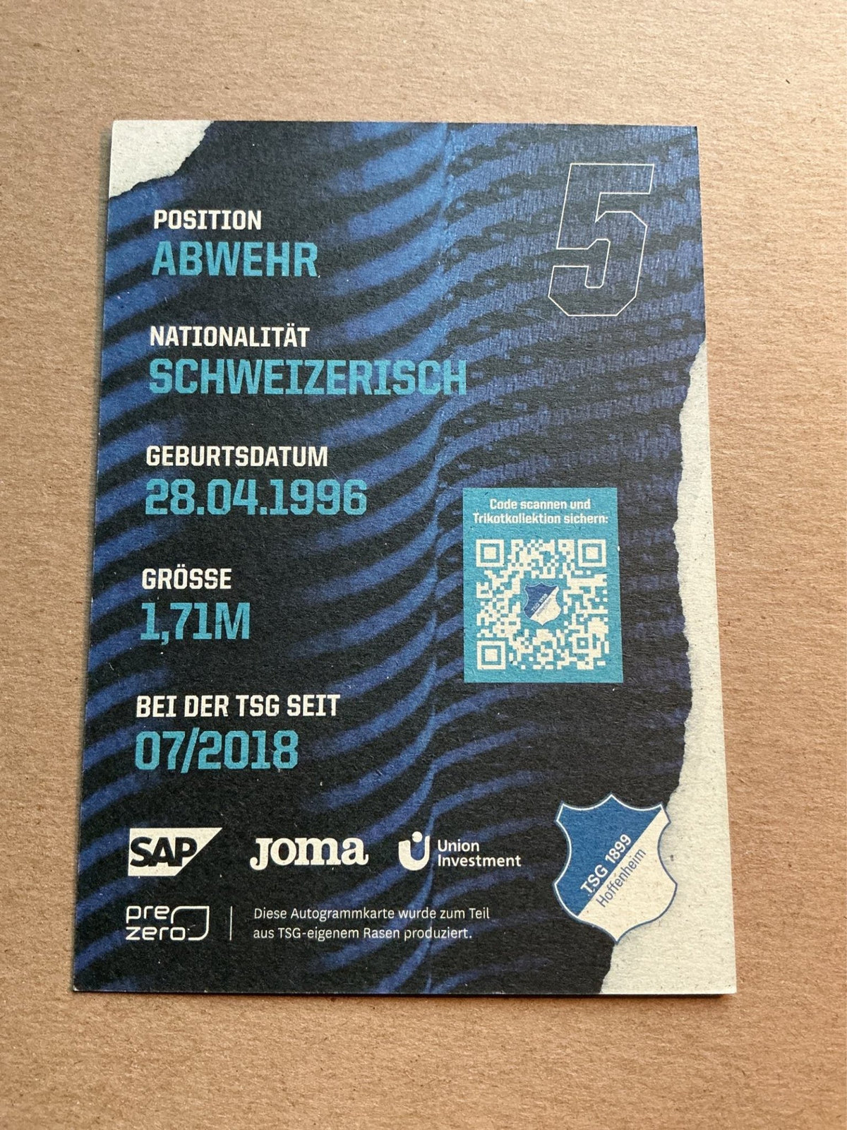 Luana Bühler, Switzerland 🇨🇭 TSG 1899 Hoffenheim 2021/22 hand signed - Autographs-World