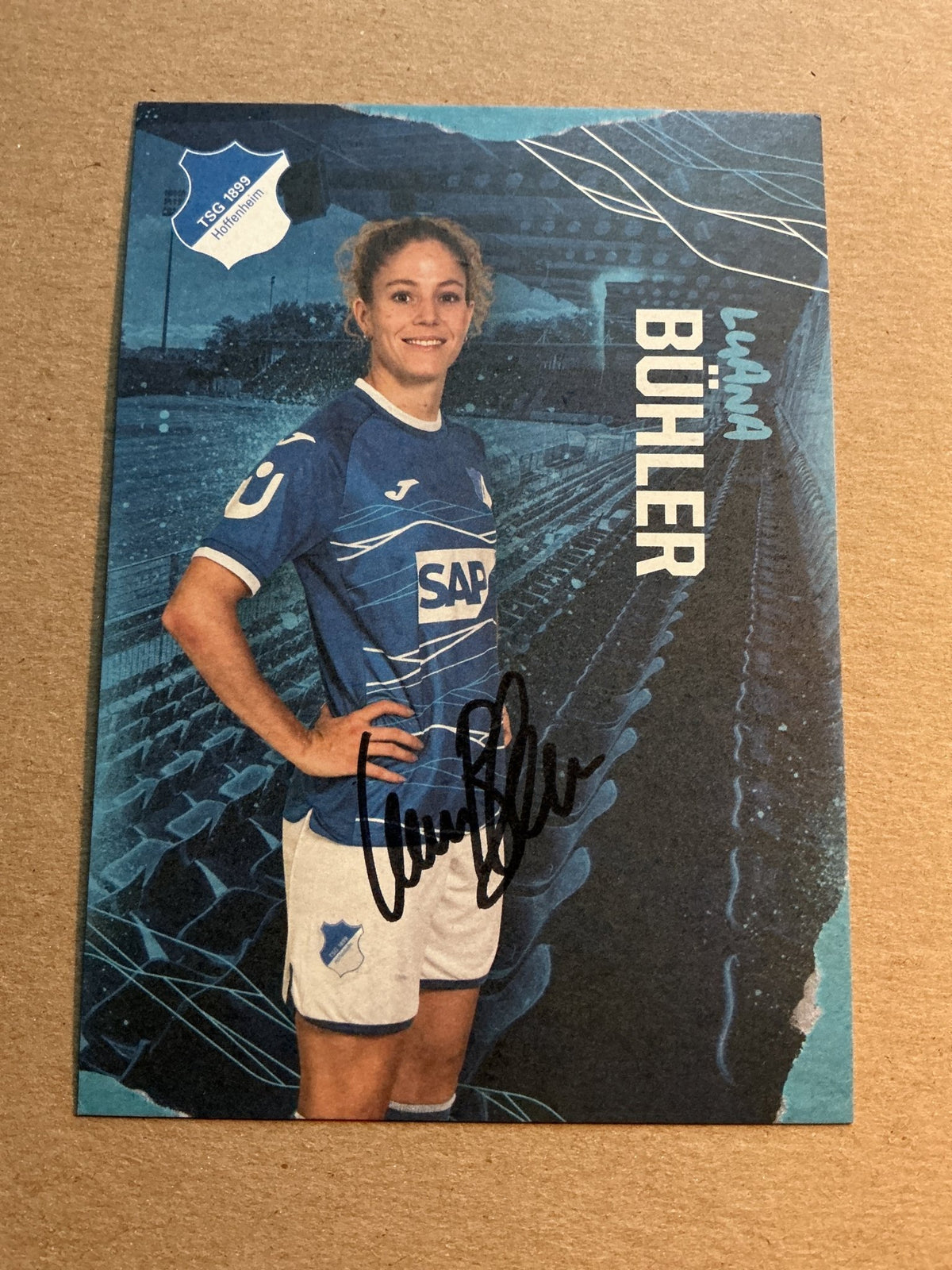 Luana Bühler, Switzerland 🇨🇭 TSG 1899 Hoffenheim 2022/23 hand signed - Autographs-World