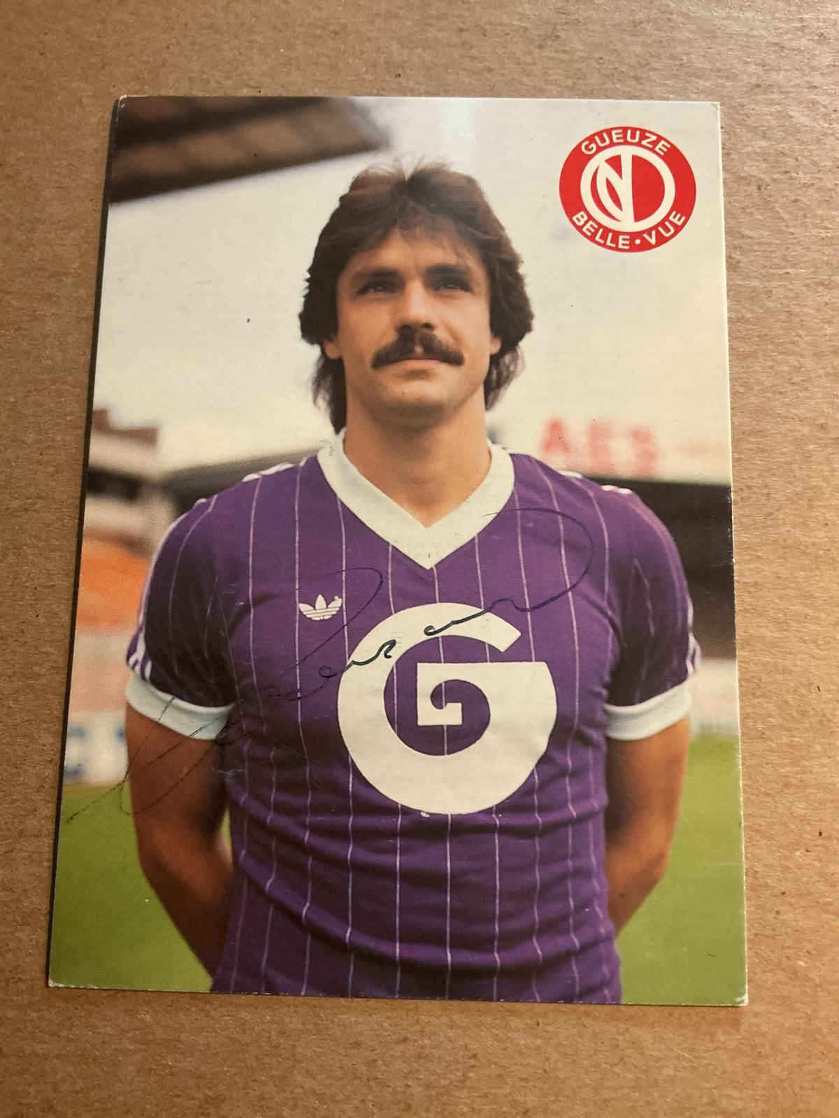 Luca Peruzovic, Croatia 🇭🇷 RSC Anderlecht 1983/84 hand signed - Autographs-World