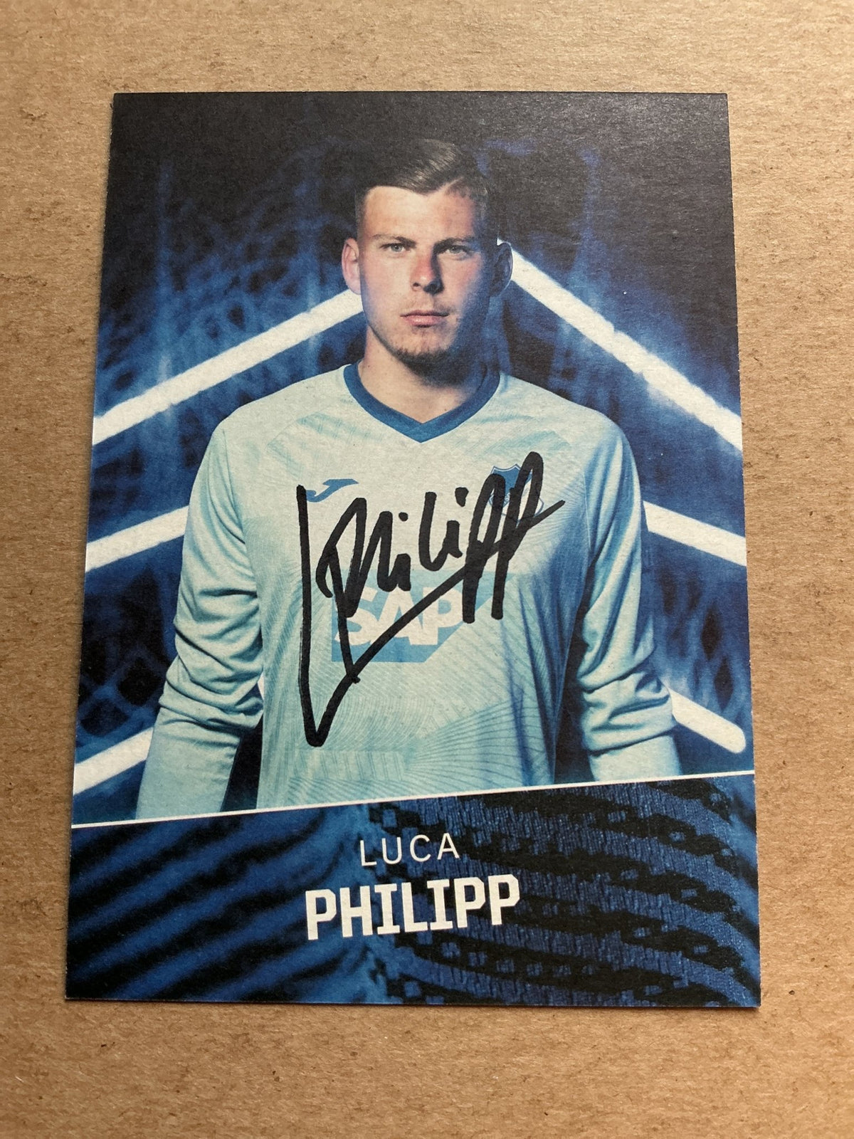 Luca Philipp, Germany 🇩🇪 TSG 1899 Hoffenheim 2021/22 hand signed - Autographs-World