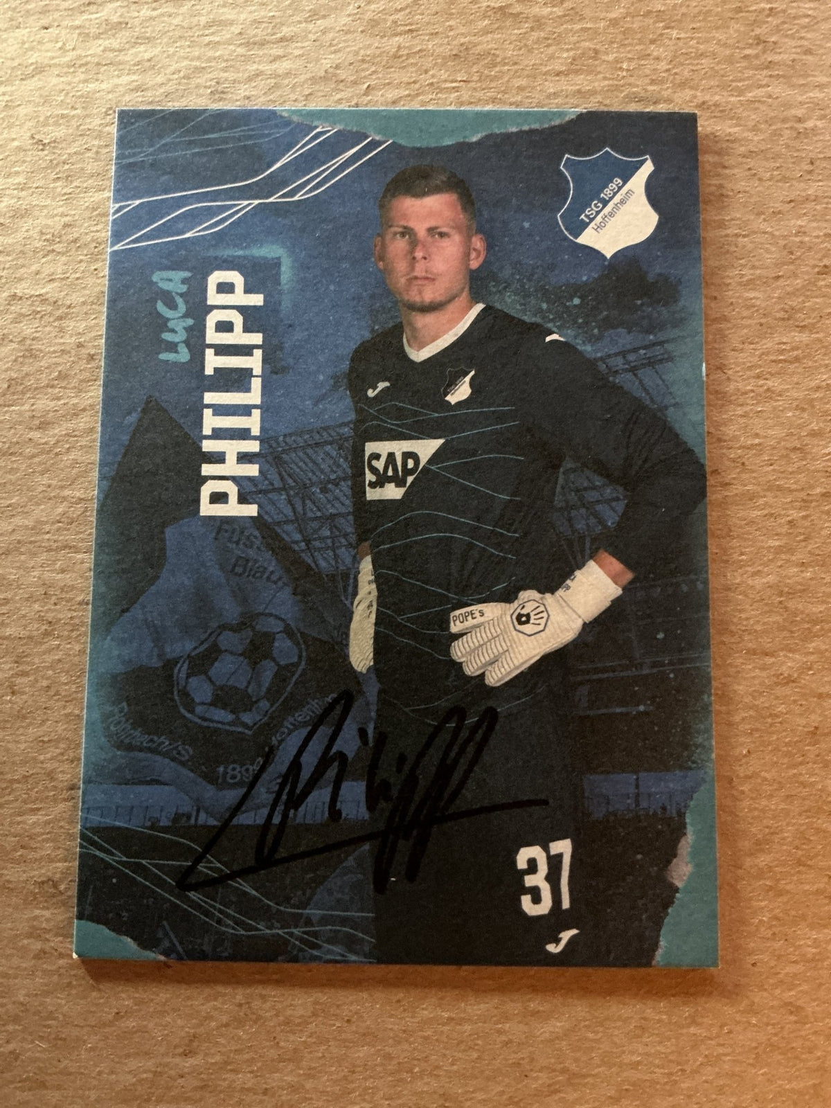 Luca Philipp, Germany 🇩🇪 TSG 1899 Hoffenheim 2022/23 hand signed - Autographs-World