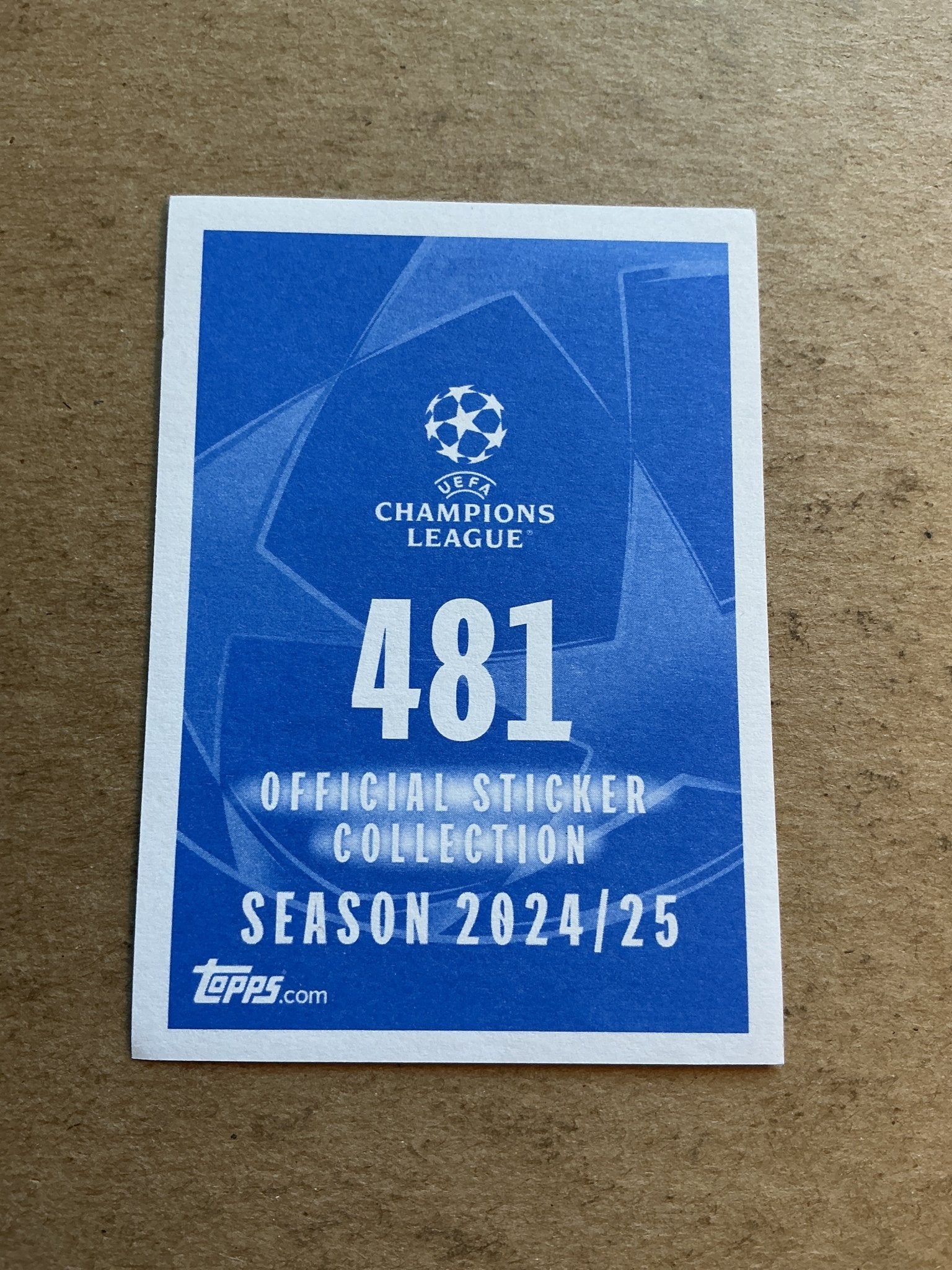 Lucas Chevalier, France 🇫🇷 Lille OSC 2024/25 Topps hand signed - Autographs-World