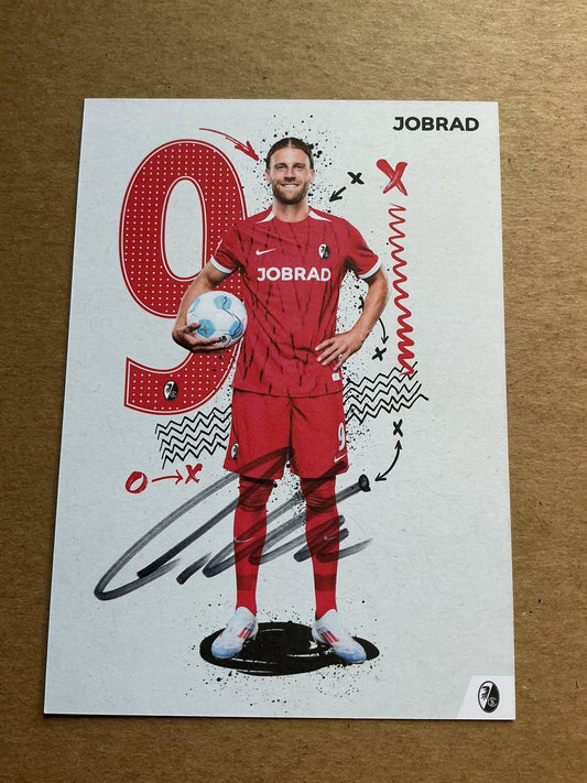Lucas Höler, Germany 🇩🇪 SC Freiburg 2024/25 hand signed - Autographs-World