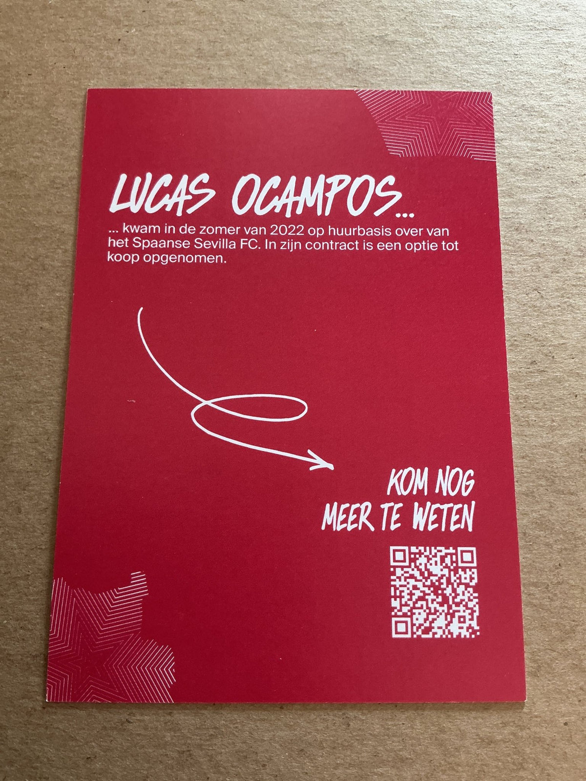 Lucas Ocampos, Argentina 🇦🇷 Ajax Amsterdam 2022/23 hand signed - Autographs-World