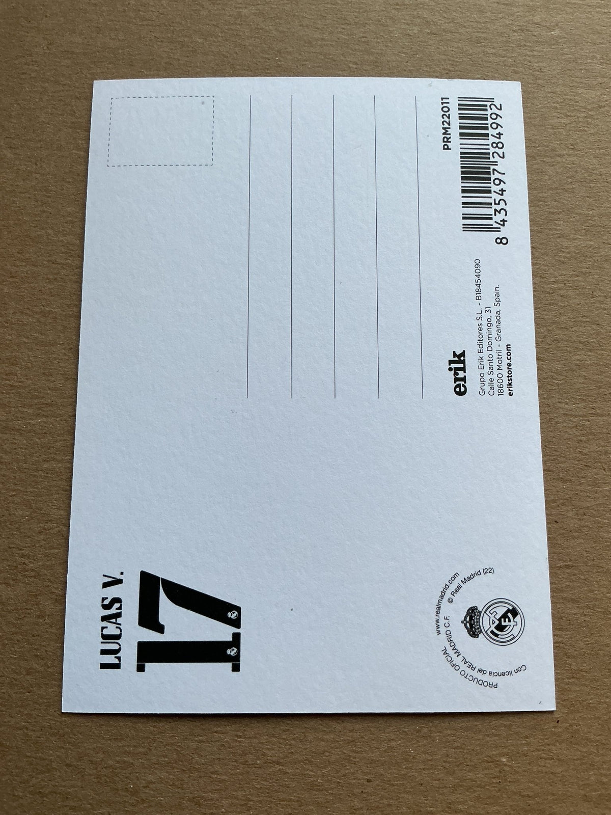 Lucas Vázquez, Spain 🇪🇸 Real Madrid 2022/23 hand signed - Autographs-World