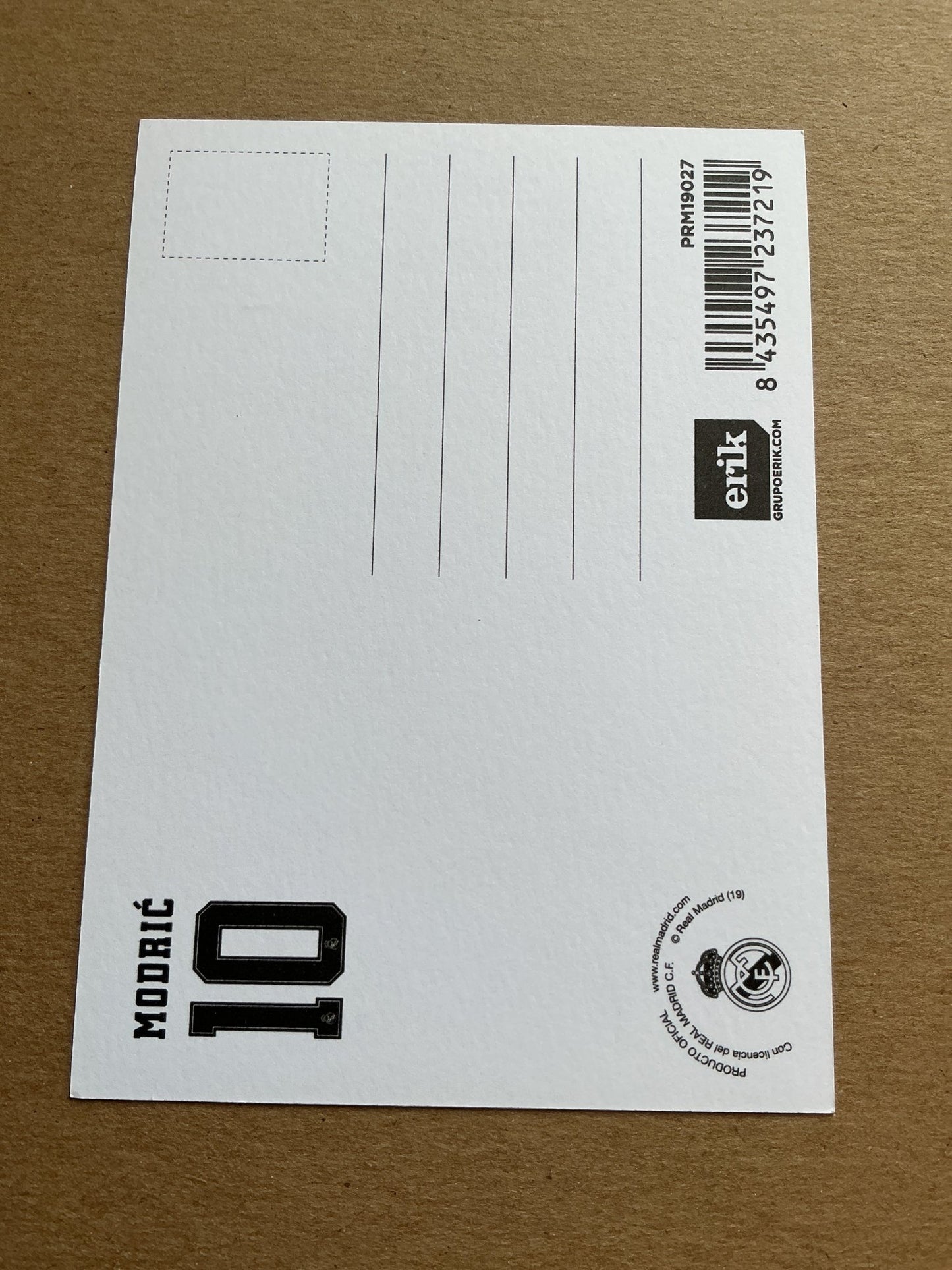 Luka Modrić, Croatia 🇭🇷 Real Madrid 2019/20 hand signed - Autographs-World