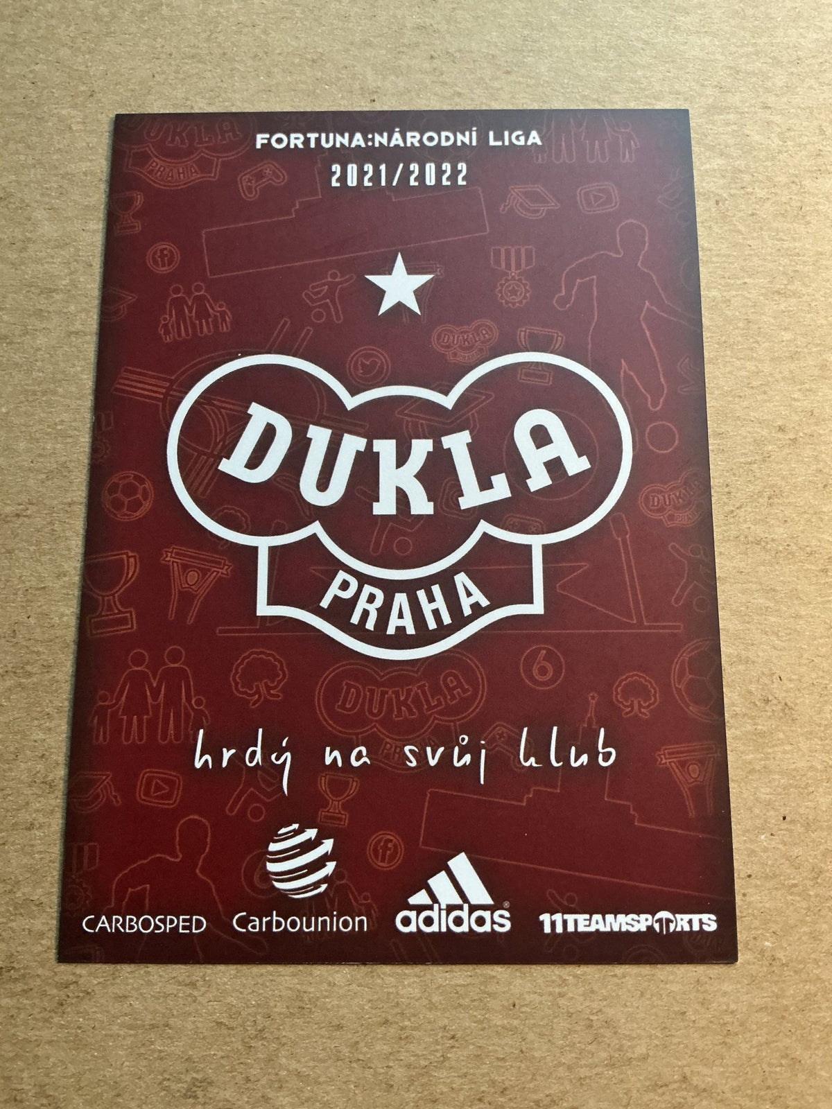 Lukáš Cienciala, Czech Republic 🇨🇿 FK Dukla Prague 2021/22 hand signed - Autographs-World