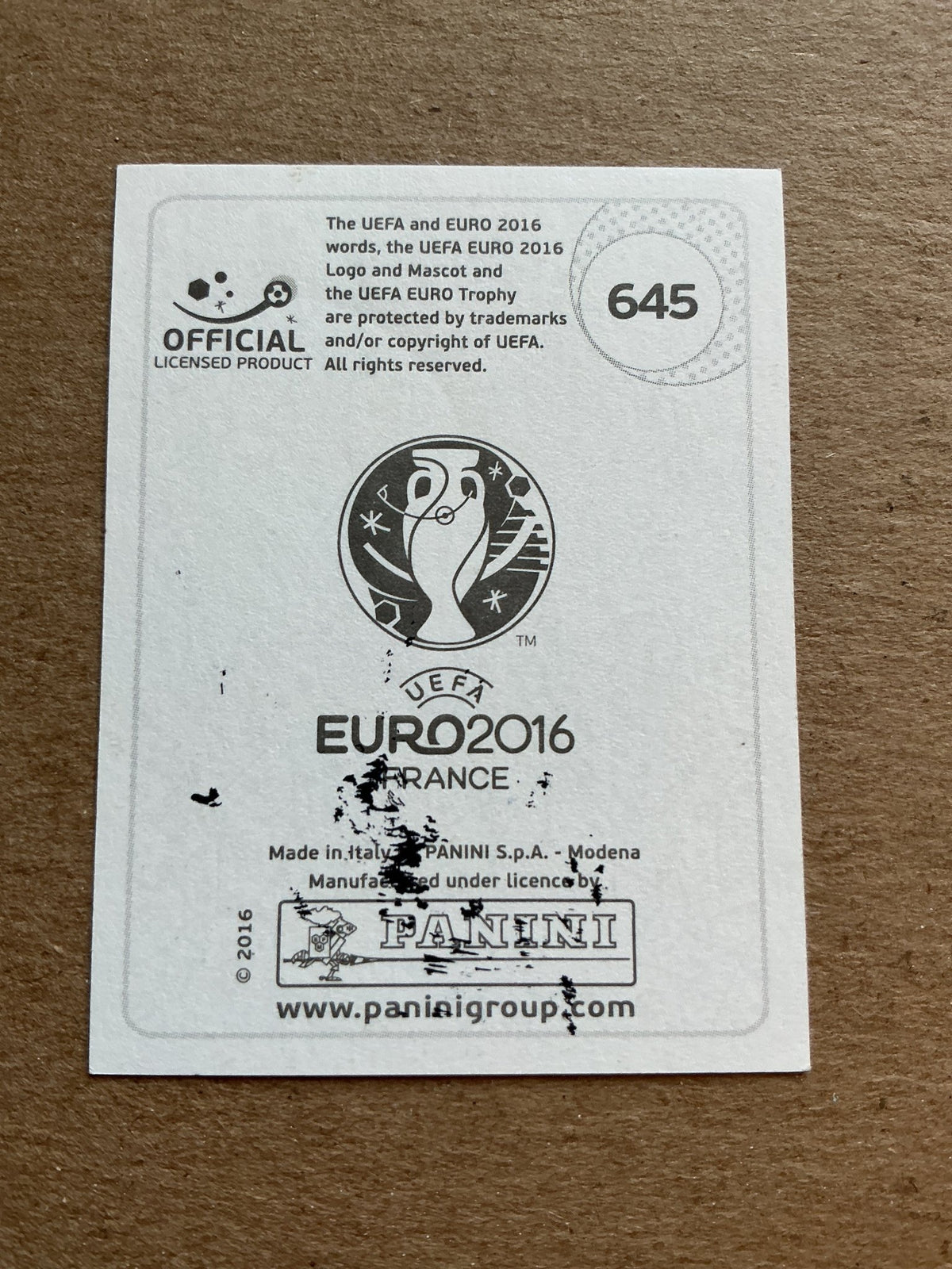 Lukas Hinterseer, Austria 🇦🇹 UEFA Euro 2016 Panini hand signed - Autographs-World