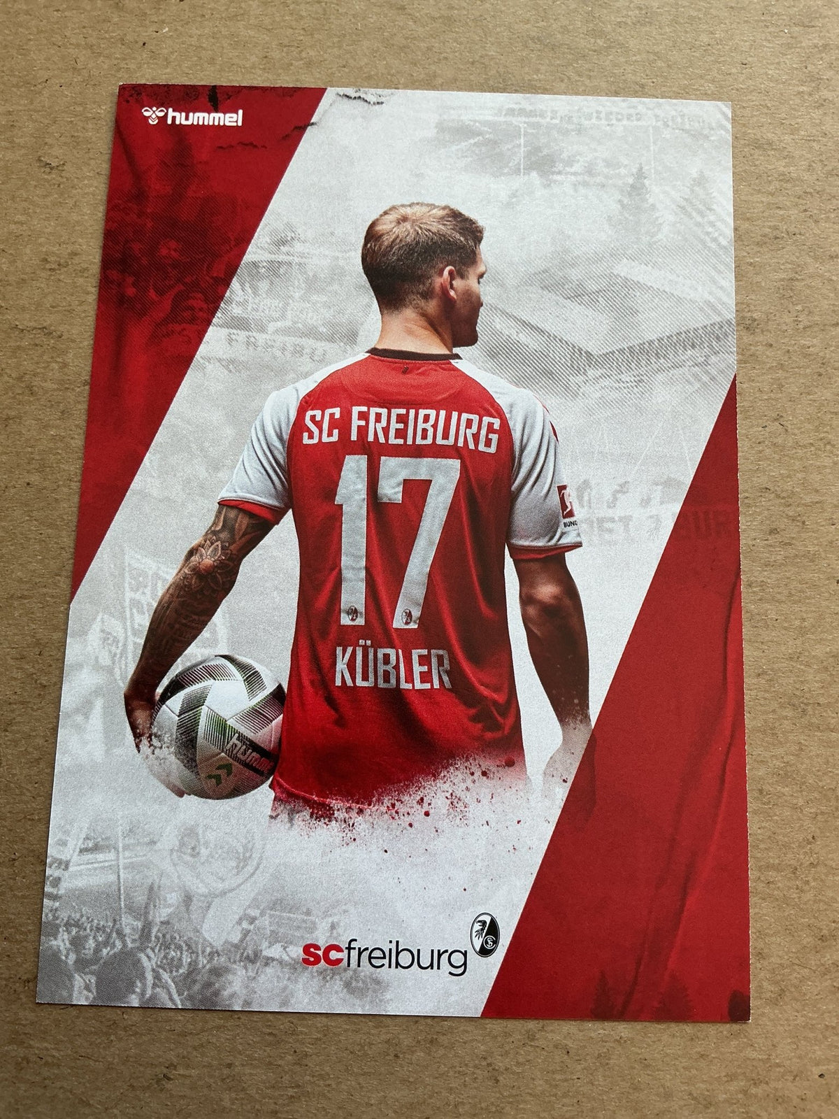 Lukas Kübler, Germany 🇩🇪 SC Freiburg 2020/21 hand signed - Autographs-World