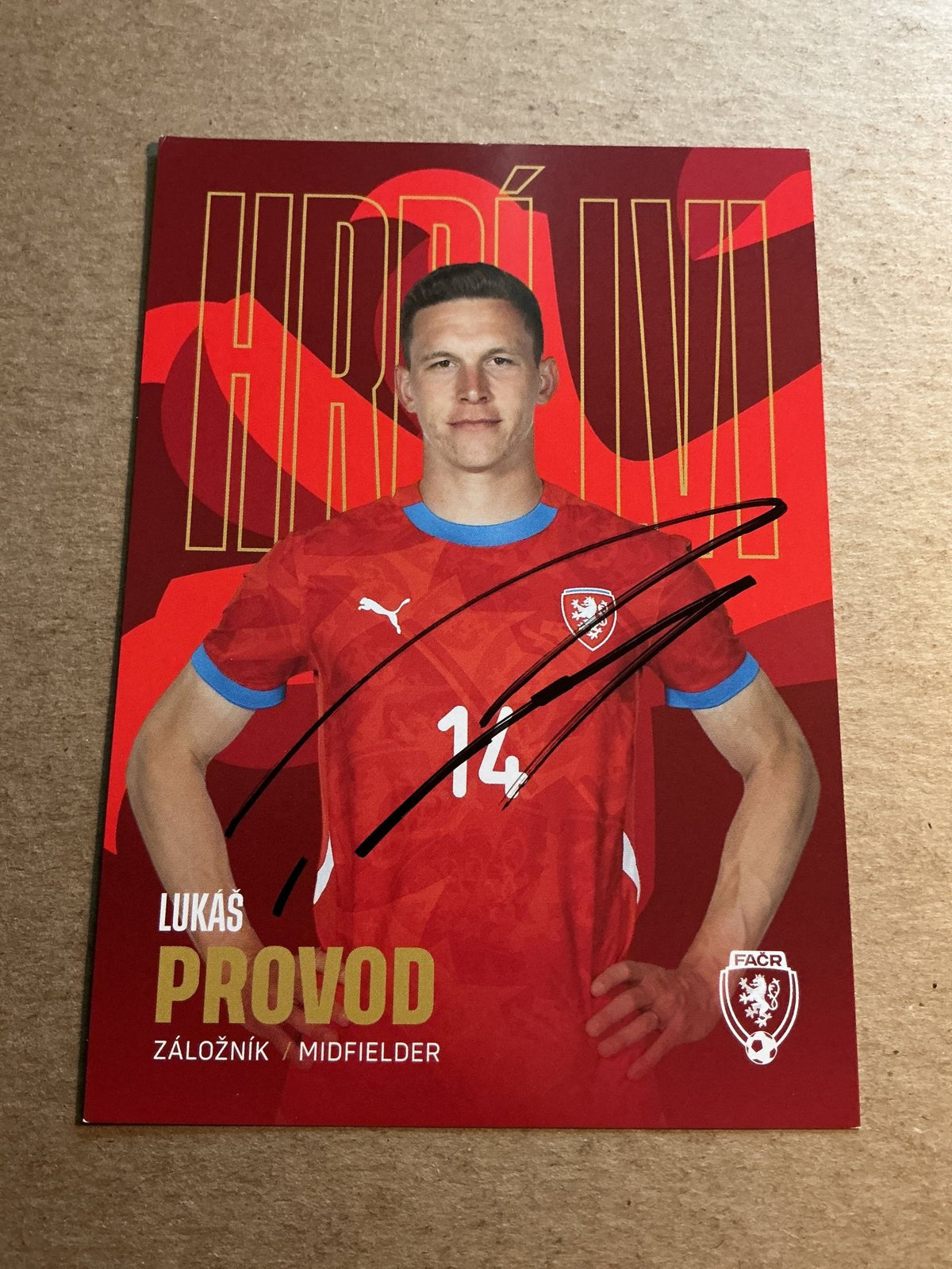 Lukas Provod, Czech Republic 🇨🇿 2023 hand signed - Autographs-World