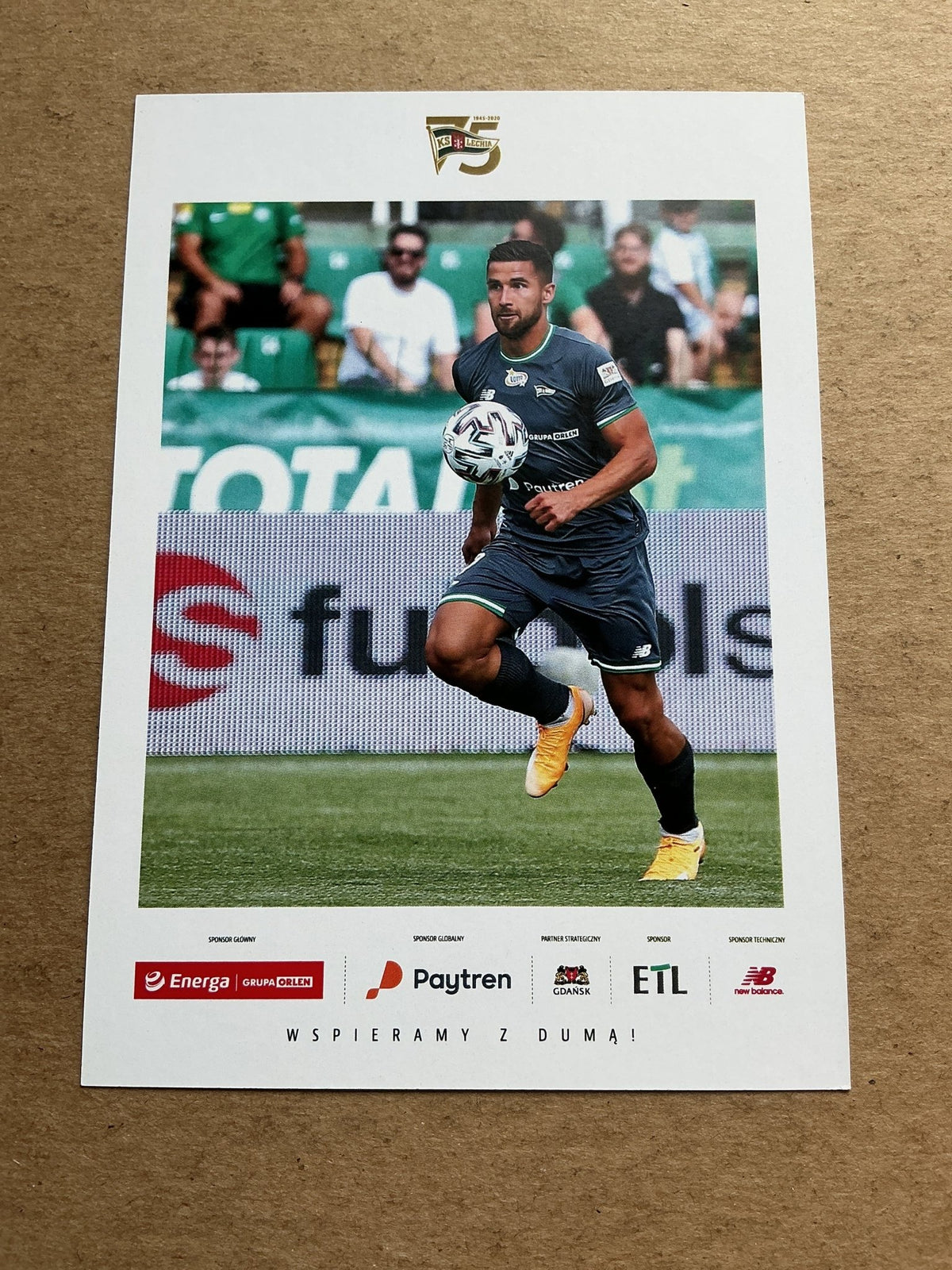 Łukasz Zwoliński, Poland 🇵🇱 Lechia Gdansk 2020/21 hand signed - Autographs-World