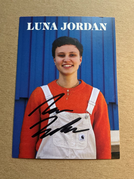 Luna Jordan, Germany 🇩🇪 Actress 2024 hand signed - Autographs-World