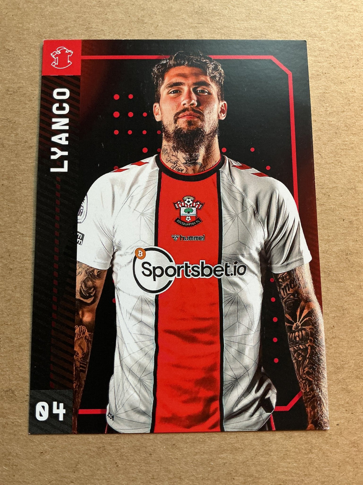 Lyanco, Brazil 🇧🇷 Southampton FC 2022/23 hand signed - Autographs-World