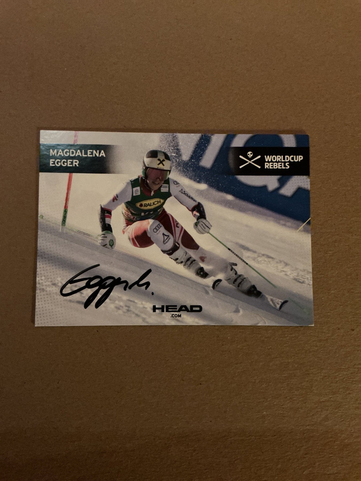 Magdalena Egger, Austria 🇦🇹 Alpin 2023/24 hand signed - Autographs-World