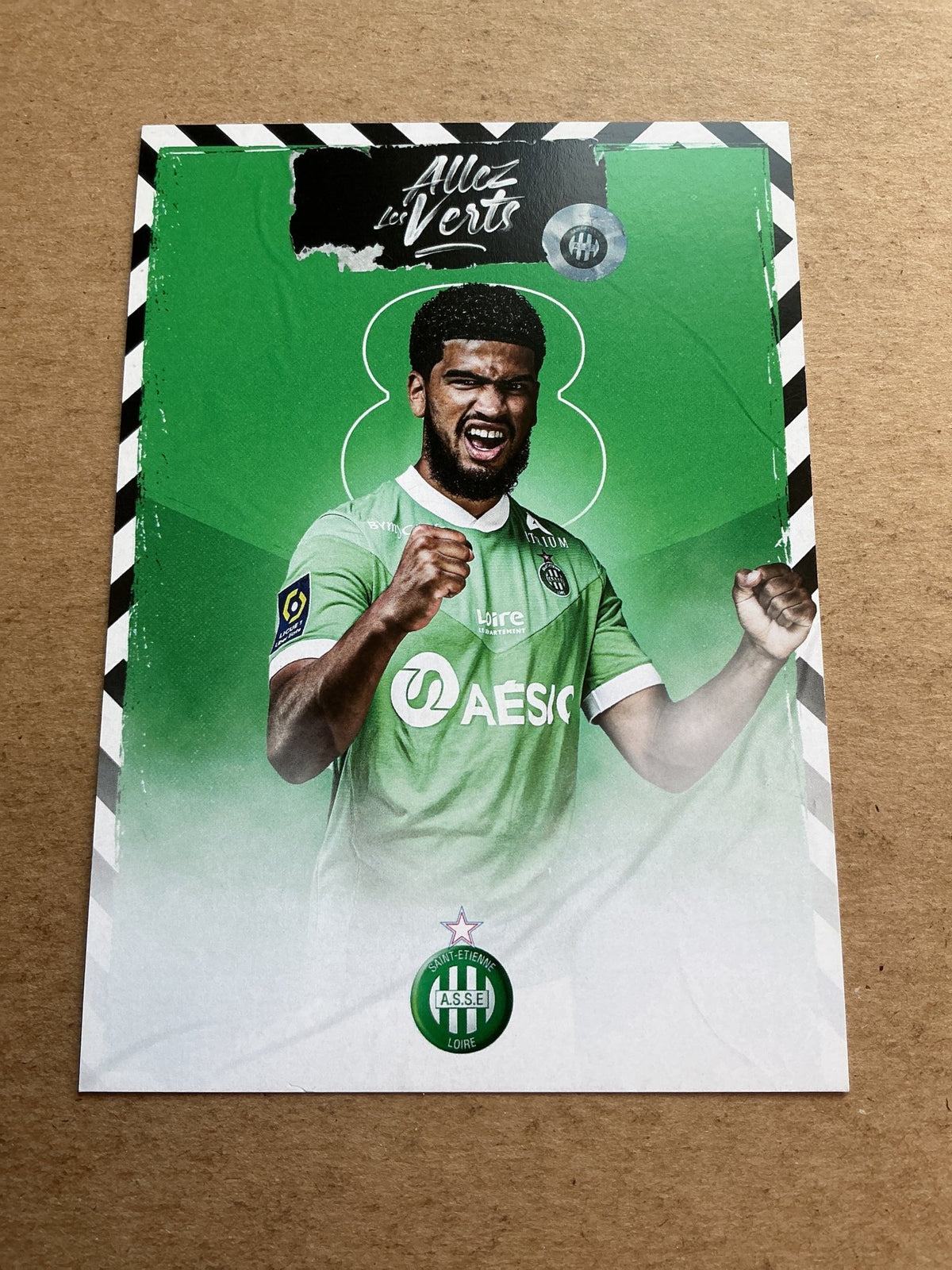 Mahdi Camara, France 🇫🇷 AS Saint-Étienne 2020/21 hand signed - Autographs-World