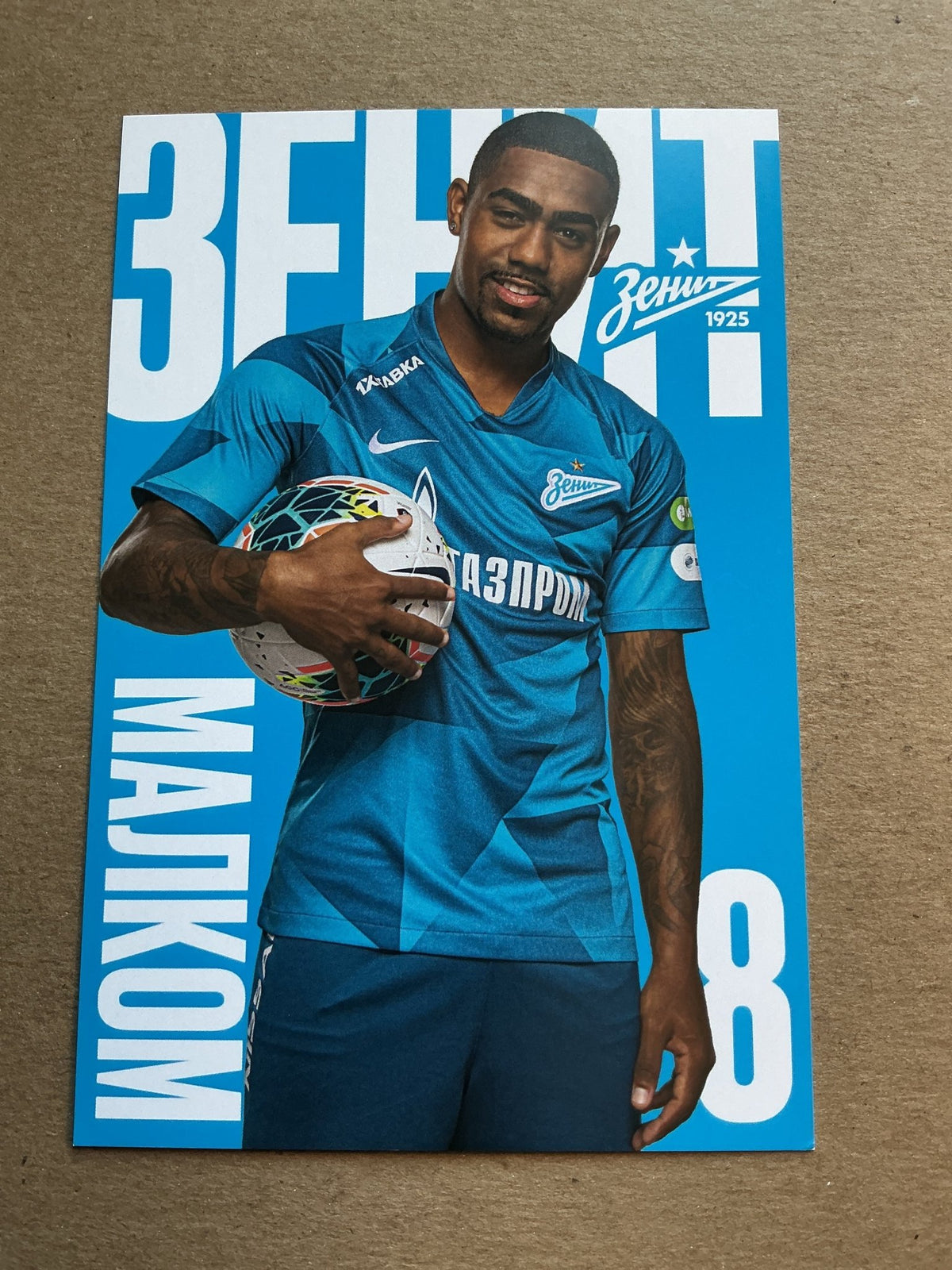 Malcolm, Brazil 🇧🇷 FC Zenit Saint Petersburg 2019/20 unsigned - Autographs-World