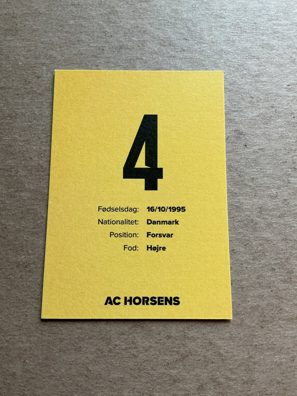 Malte Kiilerich, Denmark 🇩🇰 AC Horsens 2022/23 hand signed - Autographs-World