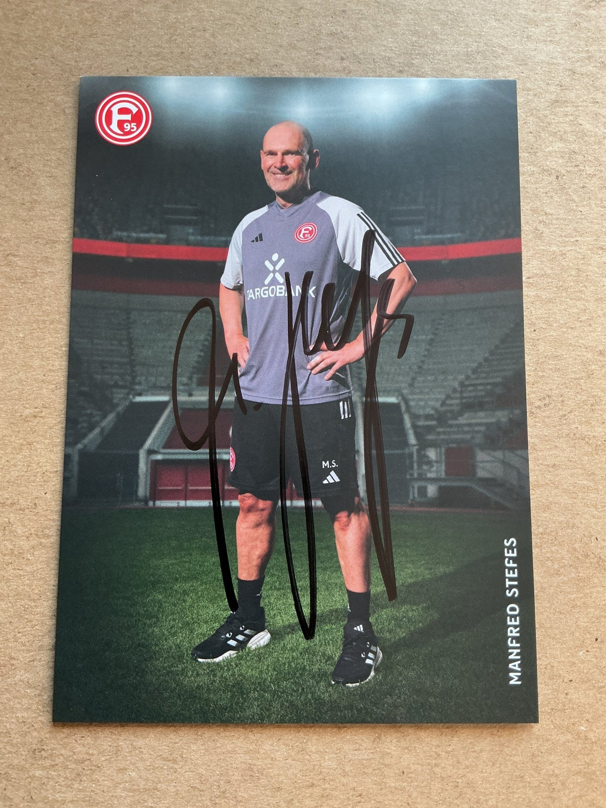 Manfred Stefes, Germany 🇩🇪 Fortuna Düsseldorf 2023/24 hand signed - Autographs-World