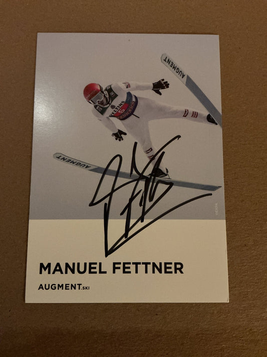 Manuel Fettner, Austria 🇦🇹 Ski Jump 2023/24 hand signed - Autographs-World