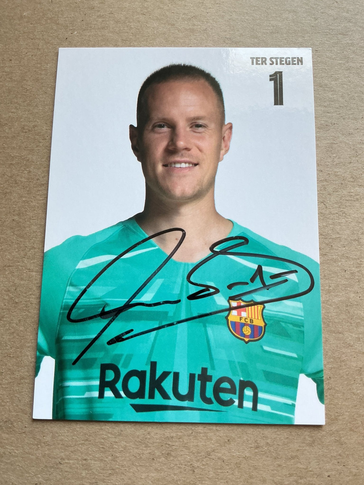 Marc-Andre ter Stegen, Germany 🇩🇪 FC Barcelona 2019/20 hand signed - Autographs-World