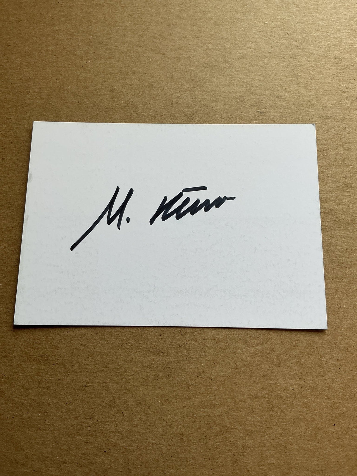 Marc-Andrea Huesler, Switzerland 🇨🇭 Tennis Summer Olympics 2024 hand signed - Autographs-World