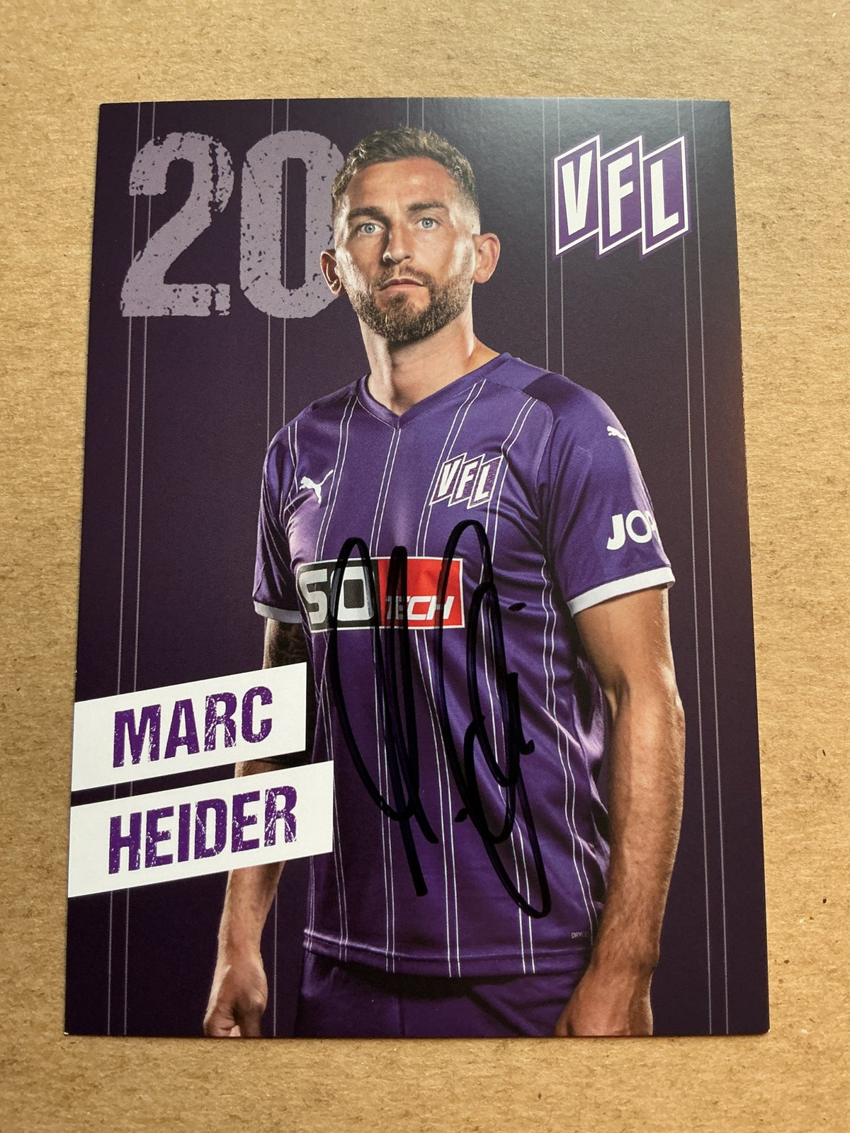 Marc Heider, Germany 🇩🇪 VfL Osnabrück 2021/22 hand signed - Autographs-World