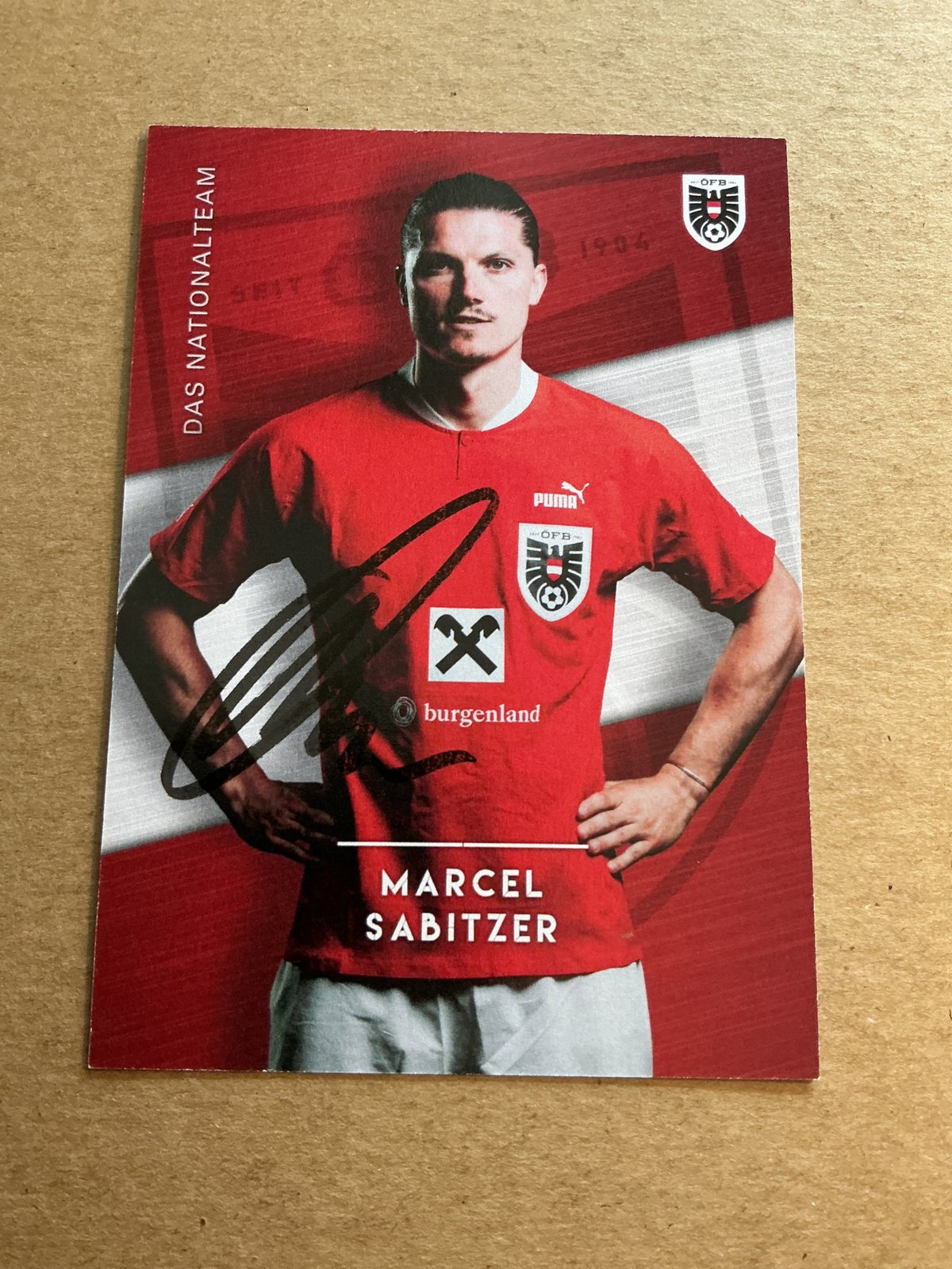 Marcel Sabitzer, Austria 🇦🇹 2023 hand signed - Autographs-World