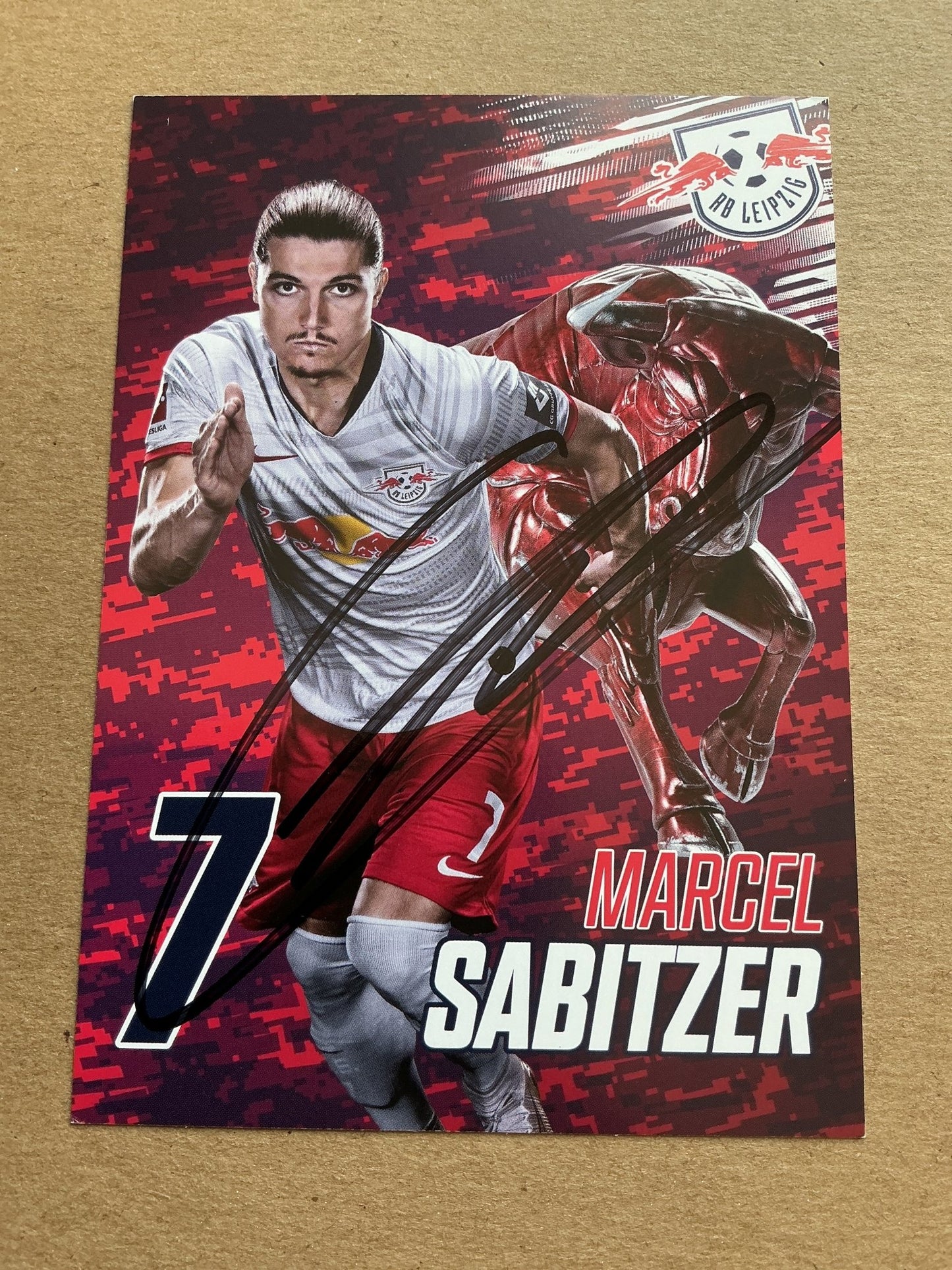 Marcel Sabitzer, Austria 🇦🇹 RB Leipzig 2019/20 hand signed - Autographs-World