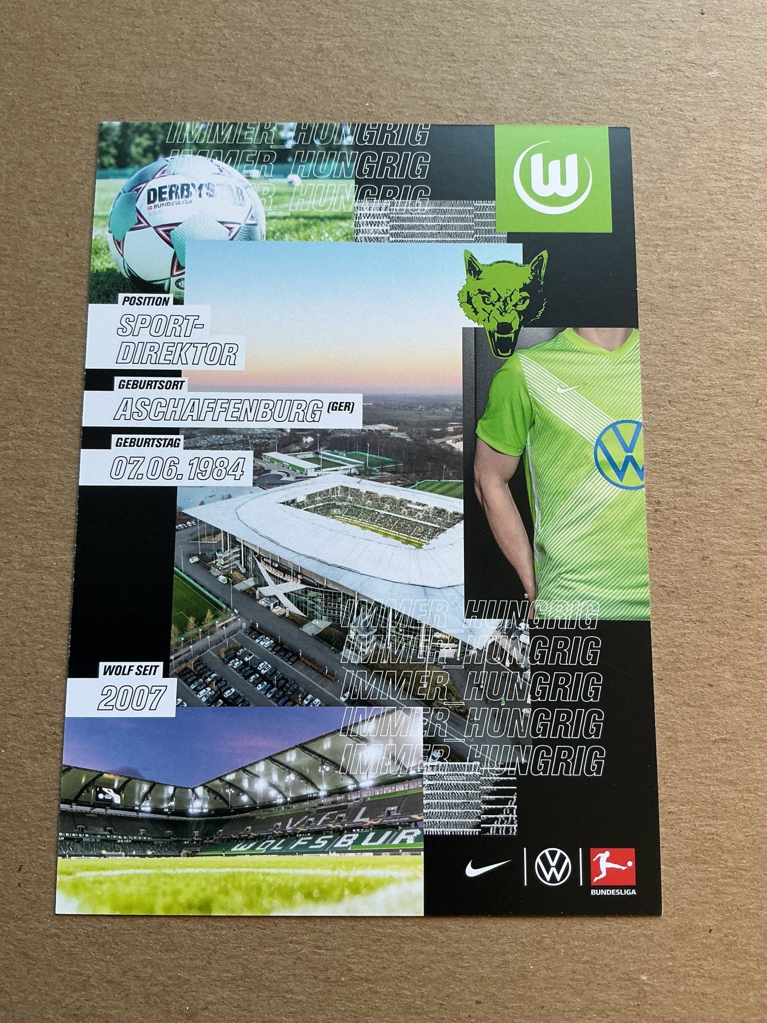 Marcel Schäfer, Germany 🇩🇪 VfL Wolfsburg 2020/21 hand signed - Autographs-World