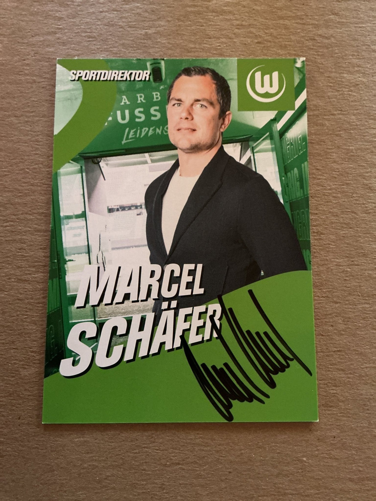 Marcel Schäfer, Germany 🇩🇪 VfL Wolfsburg 2022/23 hand signed - Autographs-World