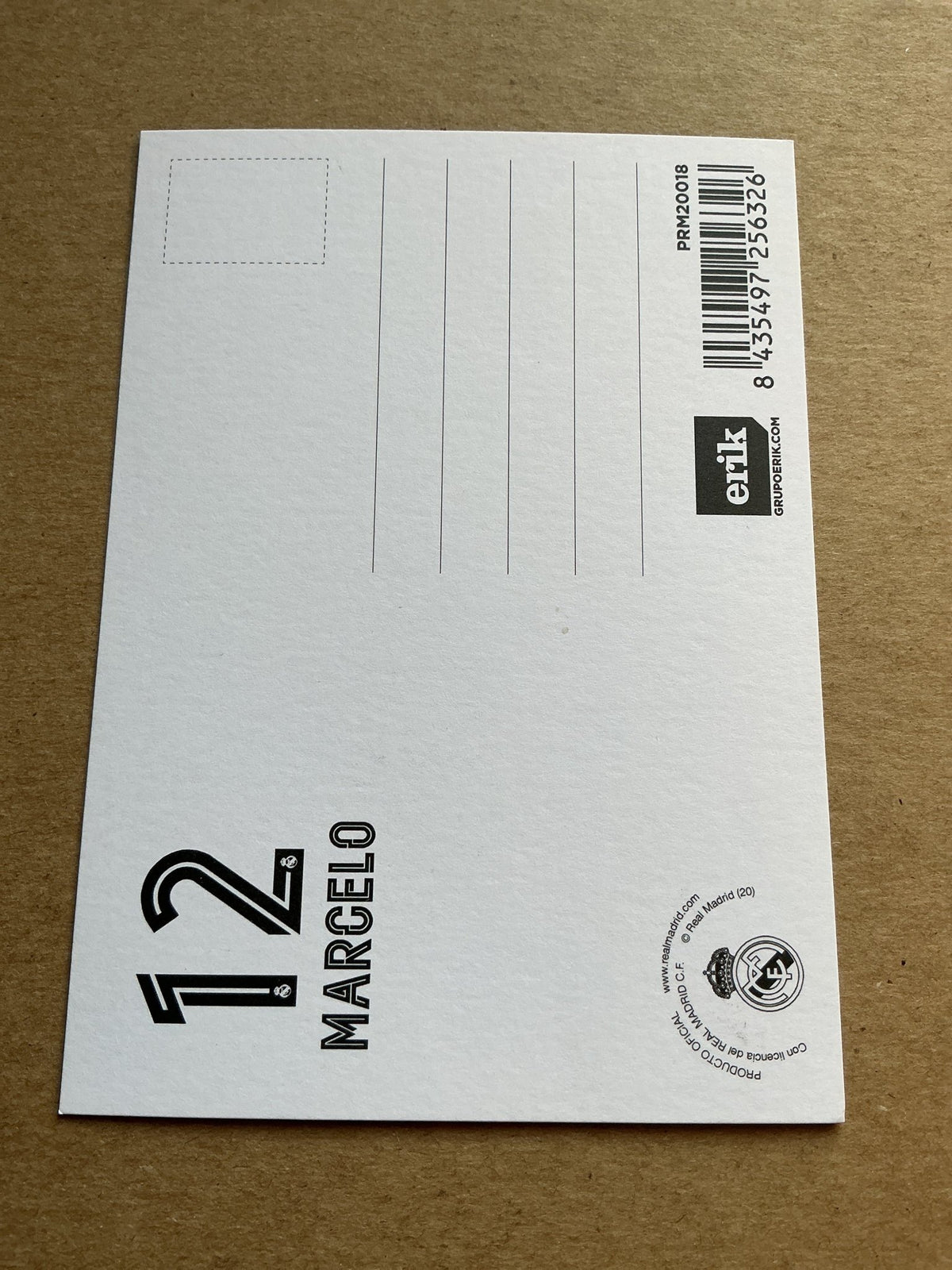 Marcelo, Brazil 🇧🇷 Real Madrid 2020/21 hand signed - Autographs-World