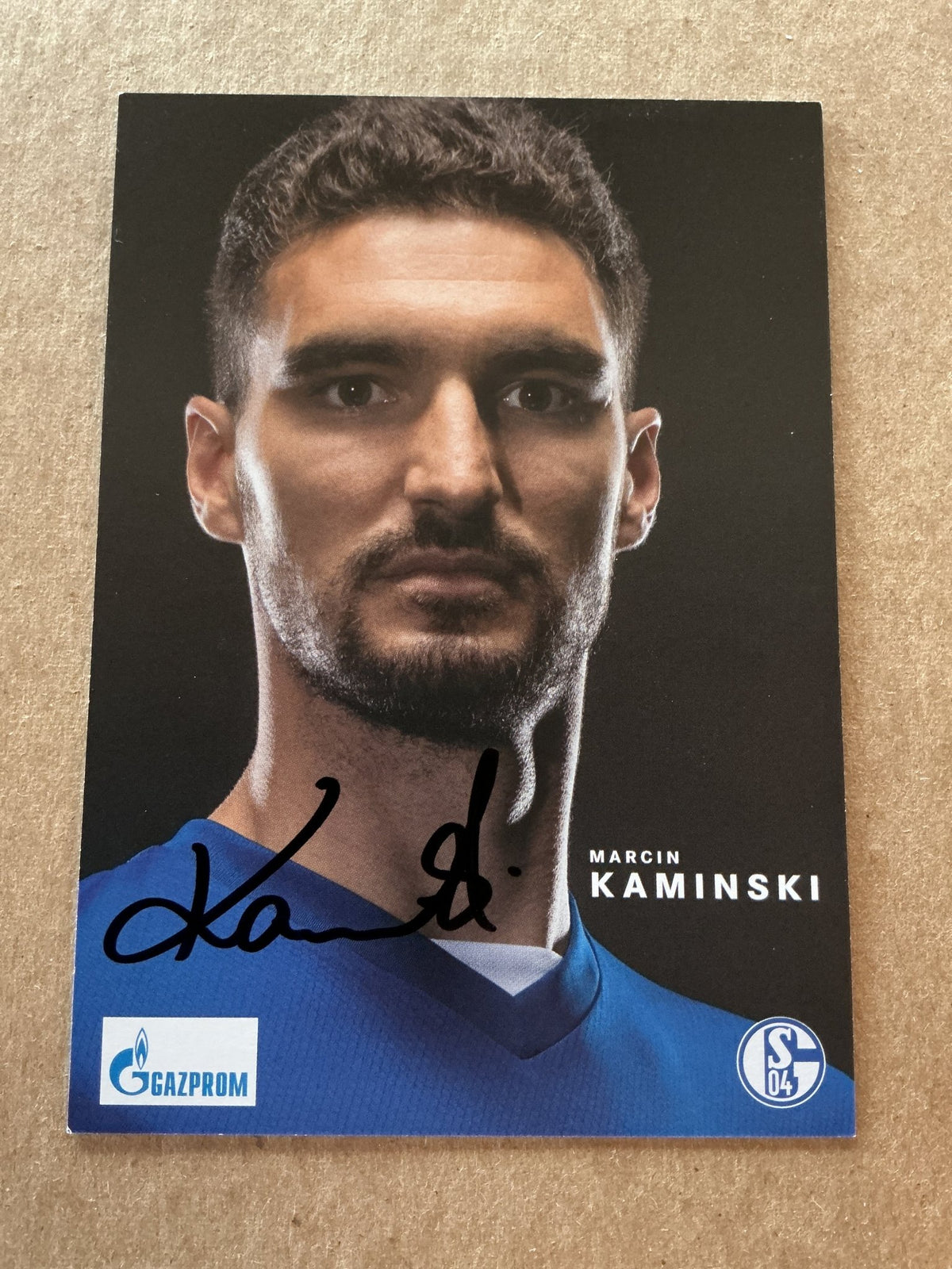 Marcin Kaminski, Poland 🇵🇱 FC Schalke 04 2021/22 hand signed - Autographs-World