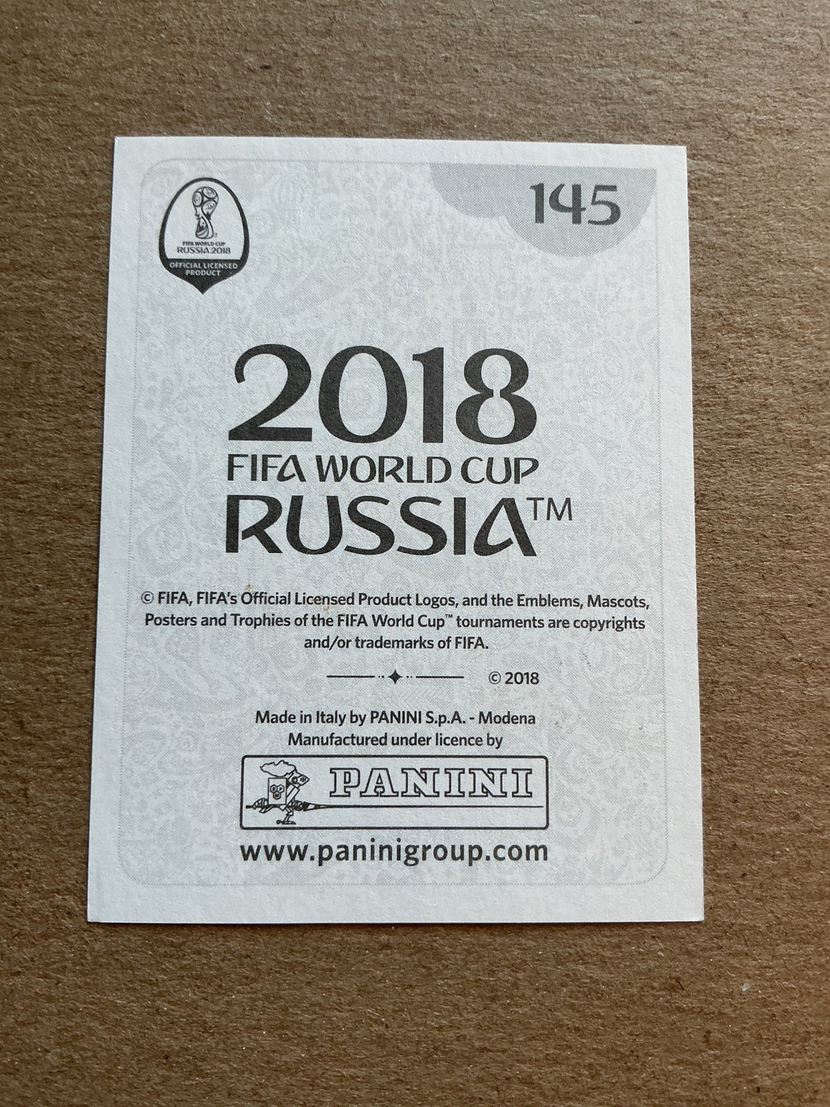 Marco Asensio, Spain 🇪🇸 FIFA World Cup 2018 Panini hand signed - Autographs-World