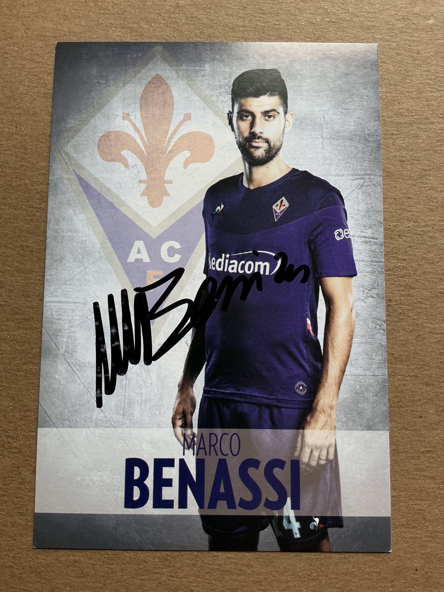 Marco Benassi, Italy 🇮🇹 ACF Fiorentina 2019/20 hand signed - Autographs-World