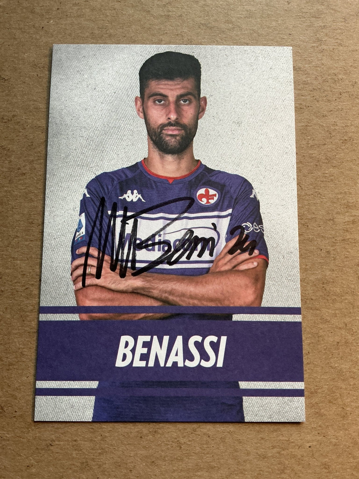 Marco Benassi, Italy 🇮🇹 ACF Fiorentina 2021/22 hand signed - Autographs-World