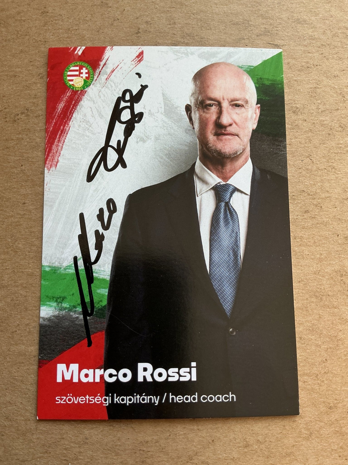 Marco Rossi, Italy 🇮🇹 2026 Hungary hand signed - Autographs-World