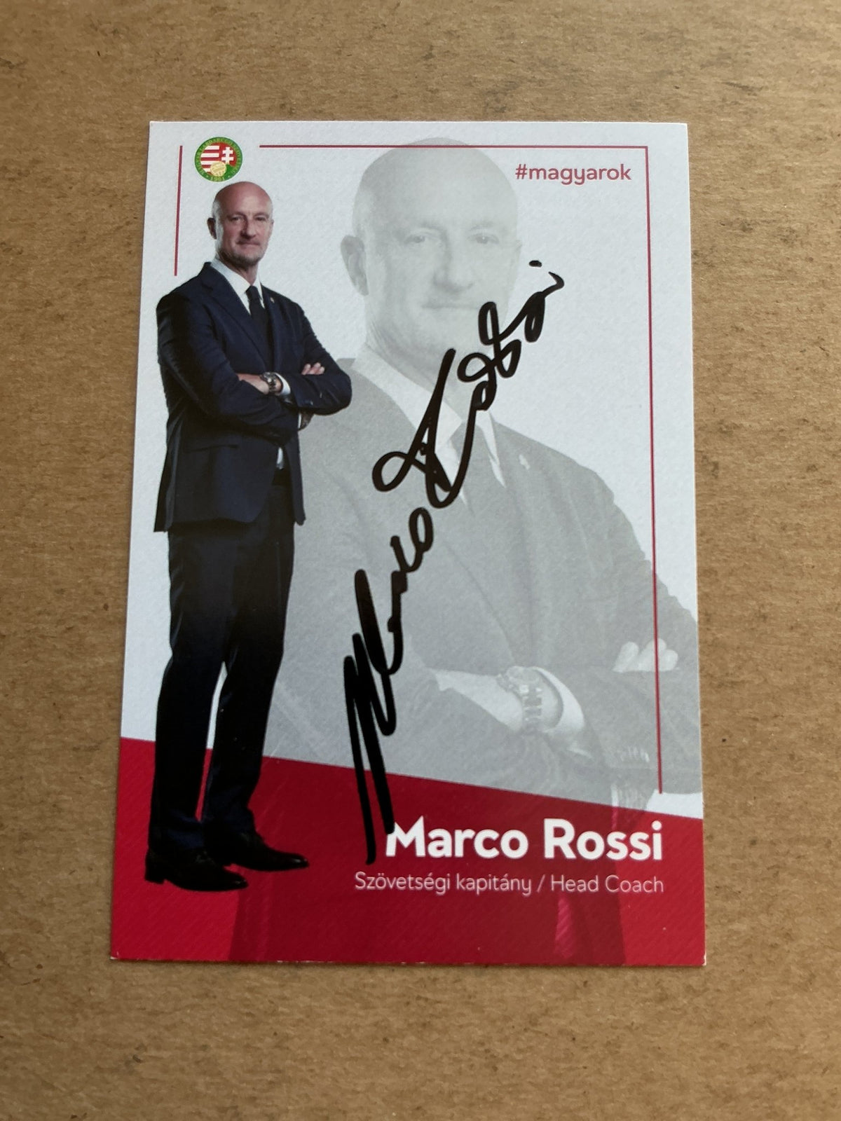 Marco Rossi, Italy 🇮🇹 UEFA Euro 2024 Hungary hand signed - Autographs-World