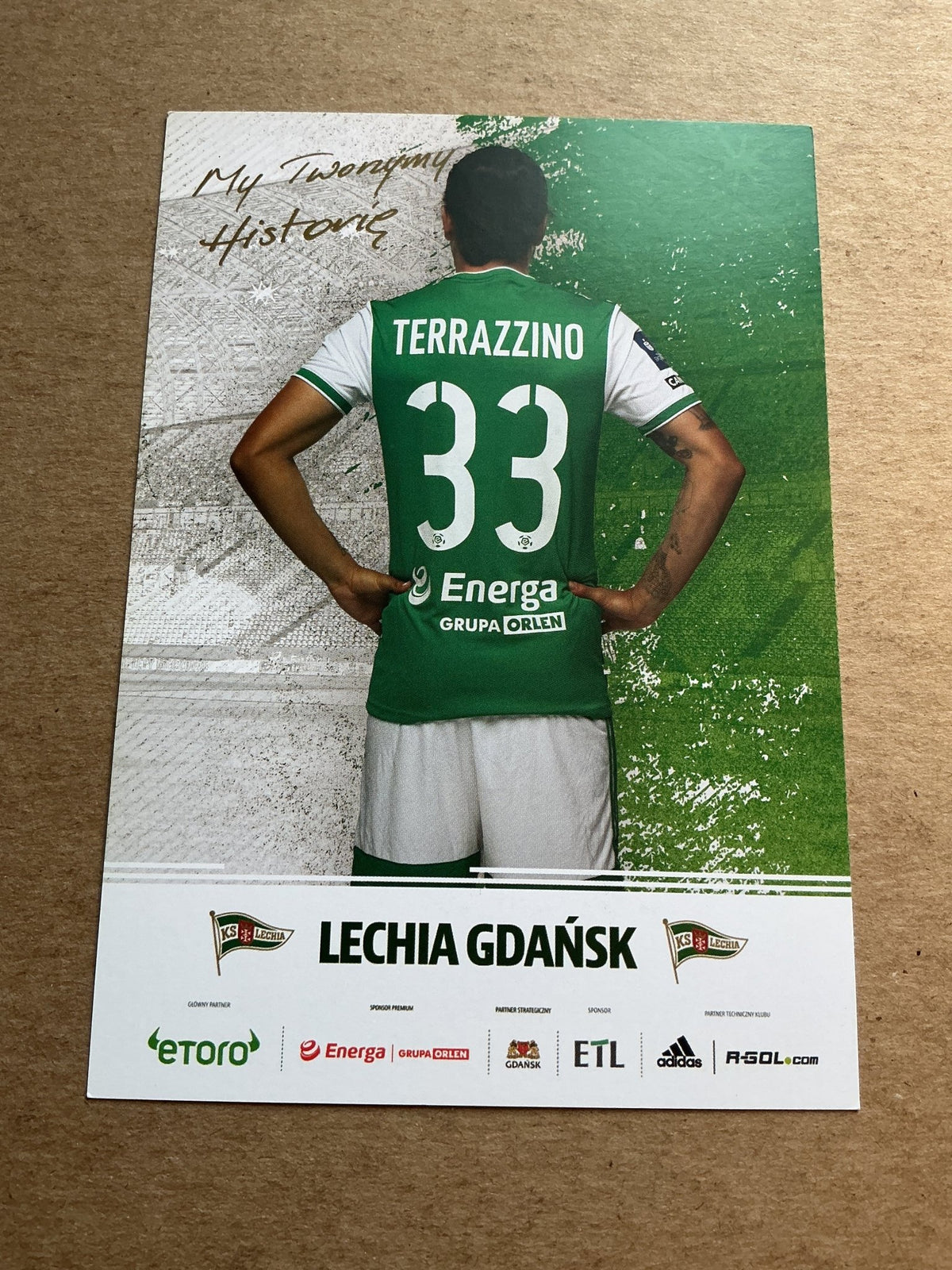 Marco Terrazzino, Germany 🇩🇪 Lechia Gdansk 2022/23 hand signed - Autographs-World