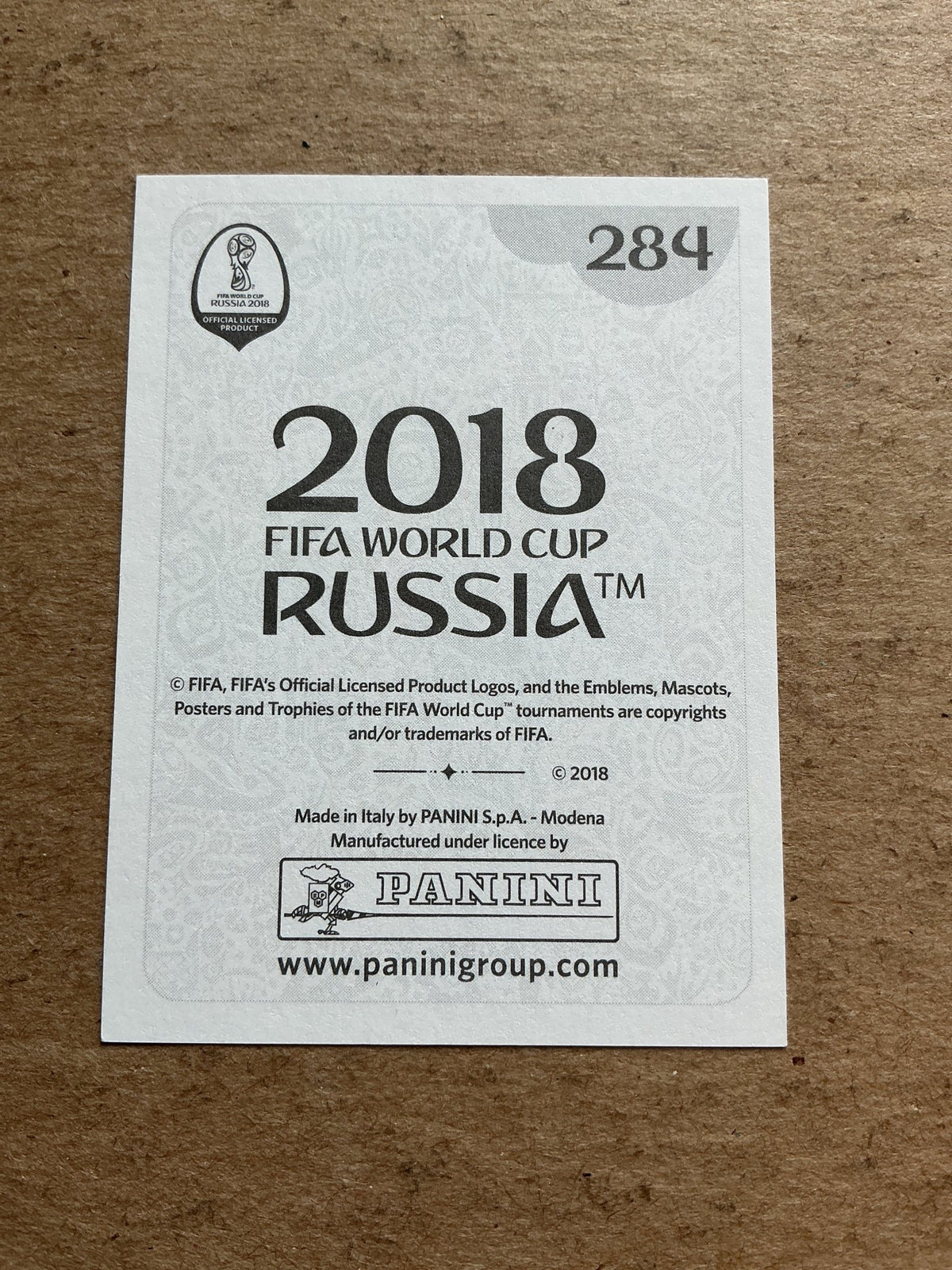 Marcos Acuña, Argentina 🇦🇷 FIFA World Cup 2018 Panini hand signed - Autographs-World